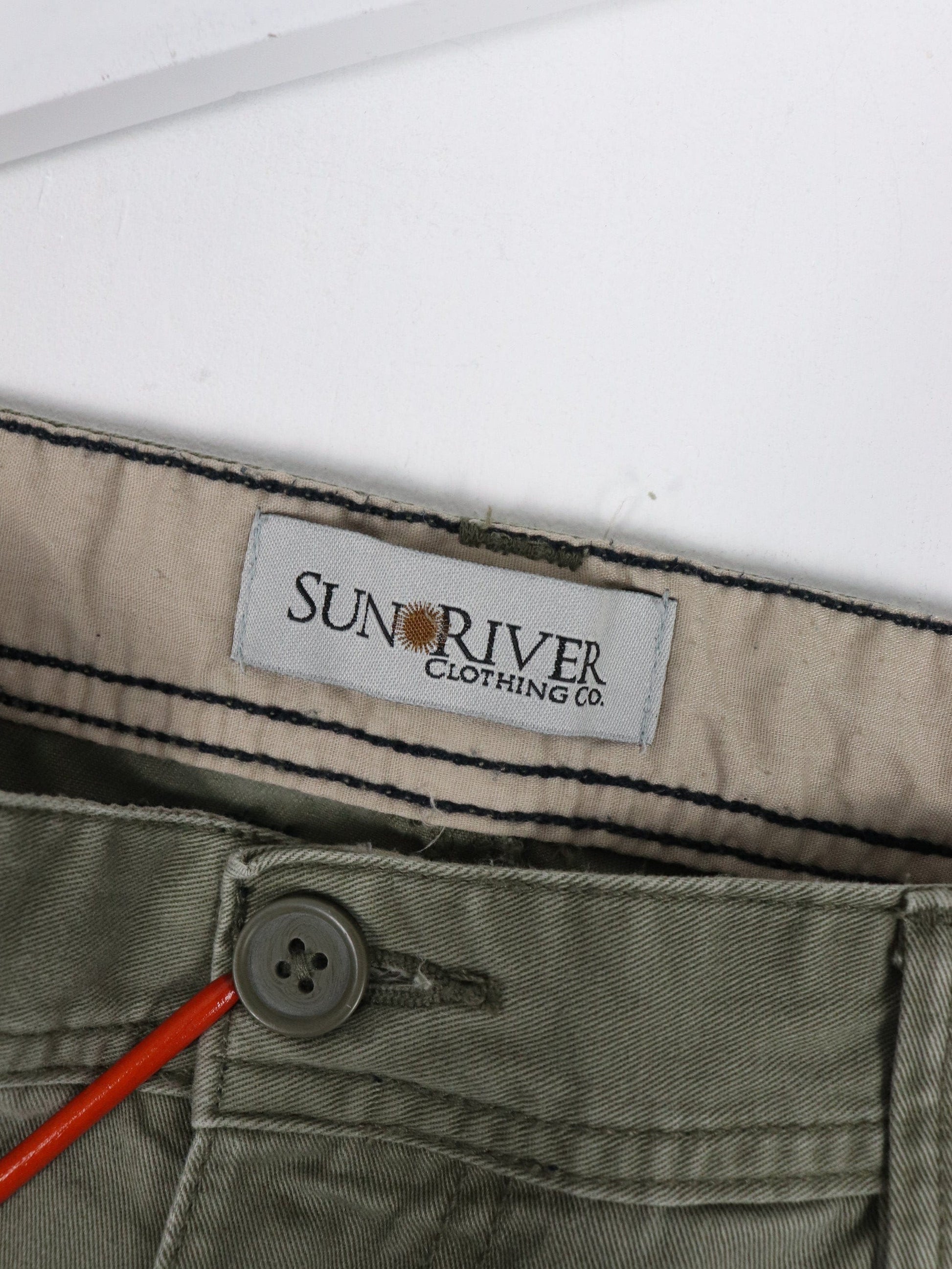 Other Shorts Sun River Shorts Mens 32 Green Cargo Outdoors