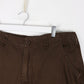 Other Shorts Surrender Shorts Fits Mens 34 Brown Cargo Pinstripe