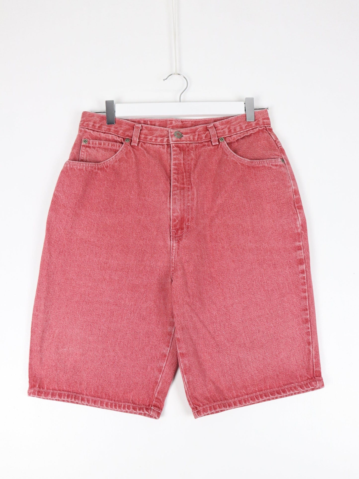 Other Shorts Vintage Bonjour Shorts Womens 14 Pink Denim Jeans 90s Casual