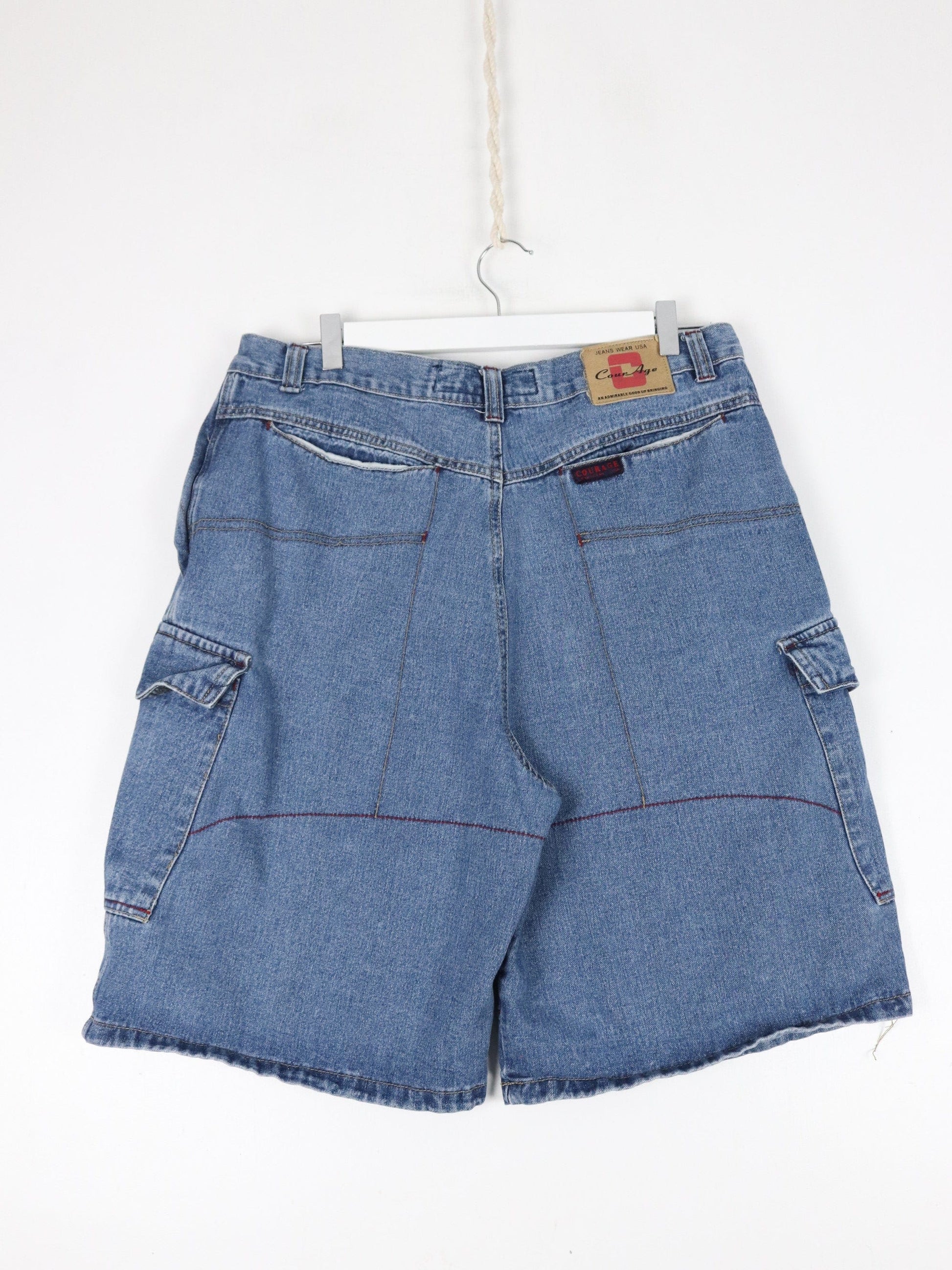 Other Shorts Vintage Courage Shorts Fits Mens 32 Blue Denim Jorts