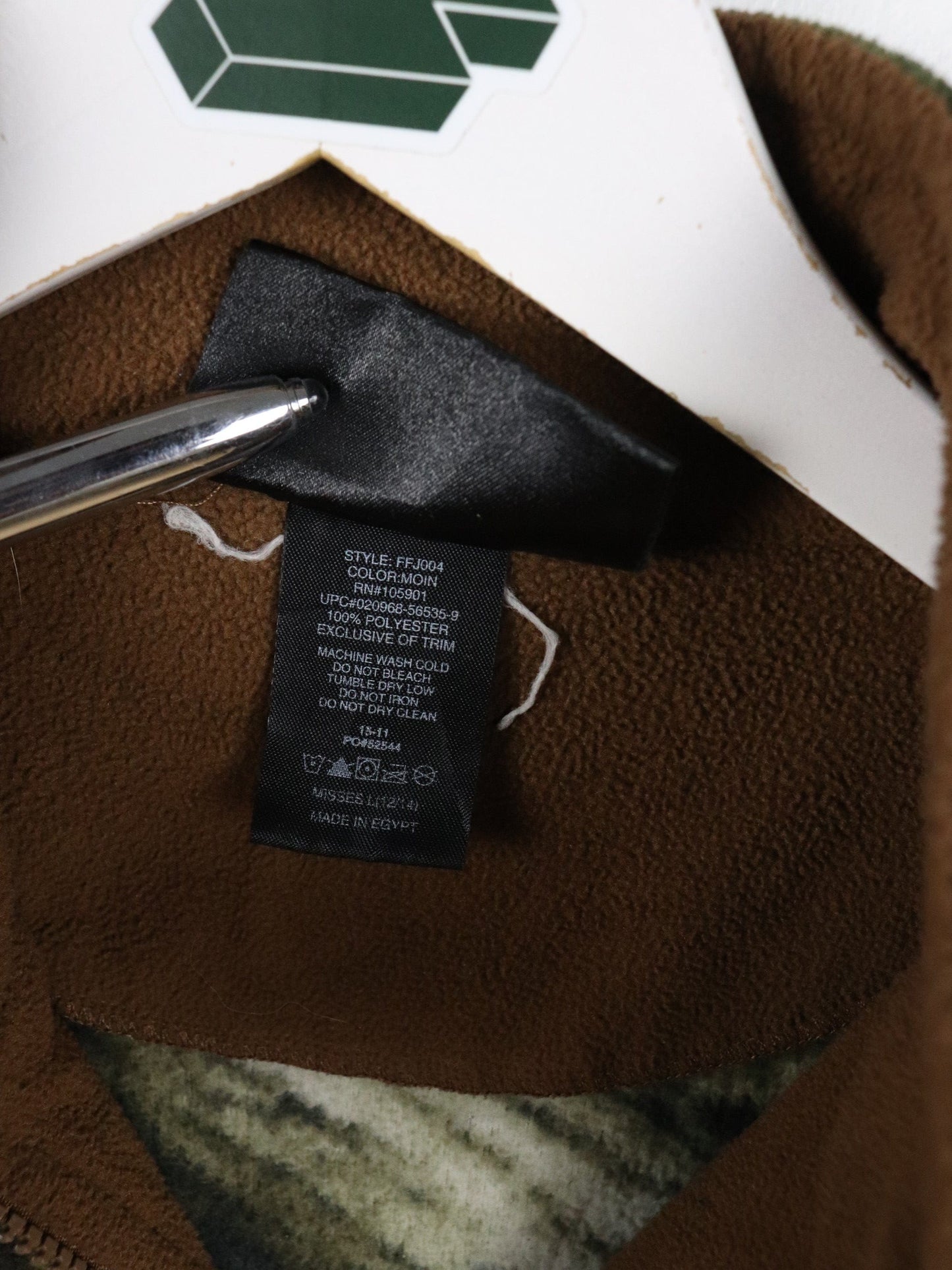 Other Sweatshirts & Hoodies Break-Up Infinity Sweater Womens Large Brown Tree Camo Fleece