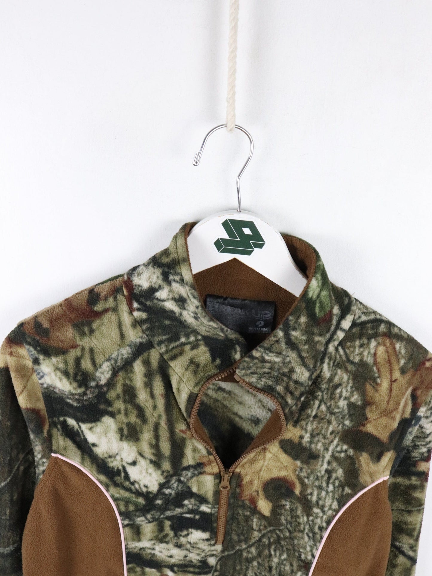 Other Sweatshirts & Hoodies Break-Up Infinity Sweater Womens Large Brown Tree Camo Fleece