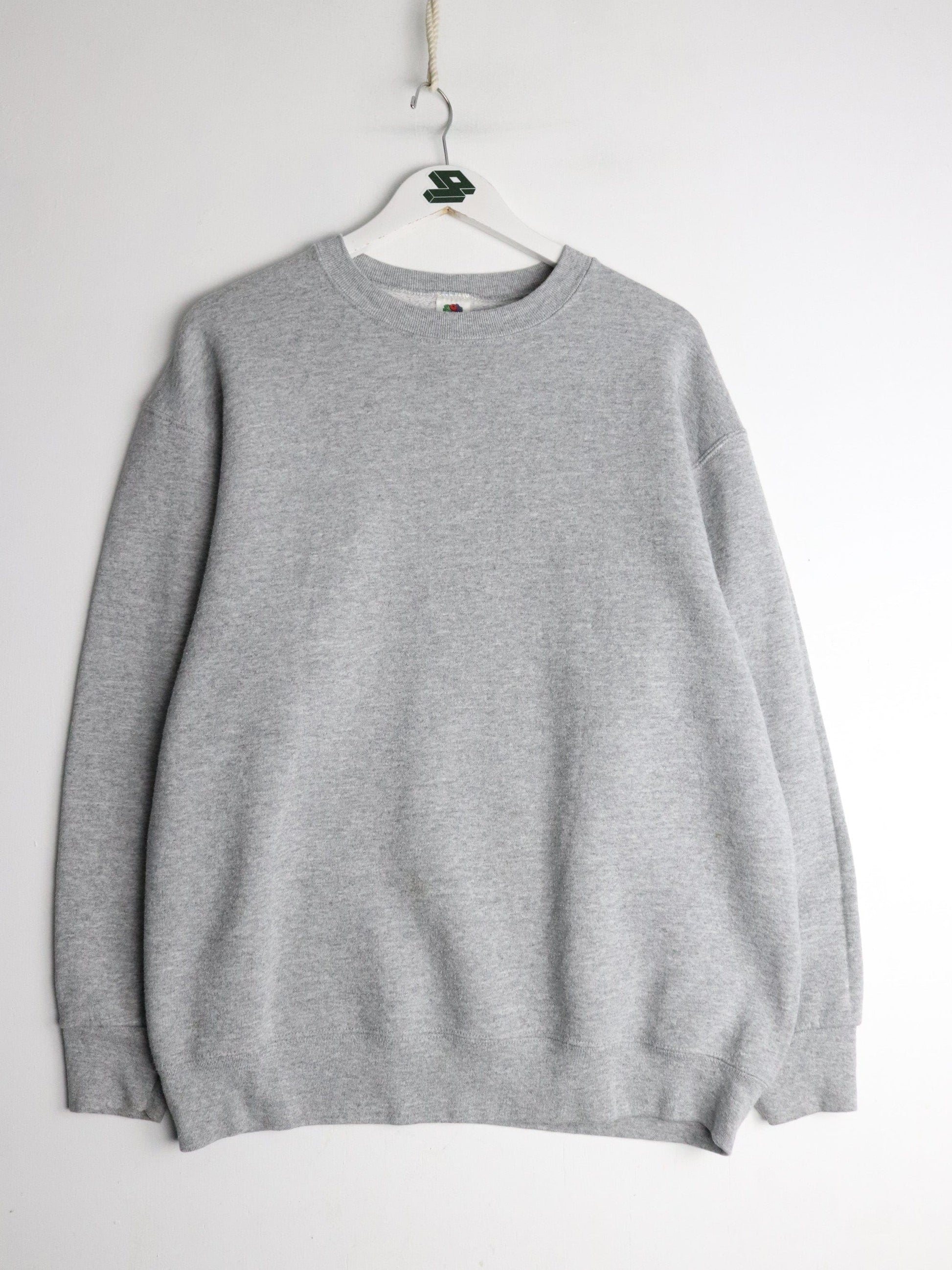 Other Sweatshirts & Hoodies Fruit of the Loom Sweatshirt Mens Large Grey Blank