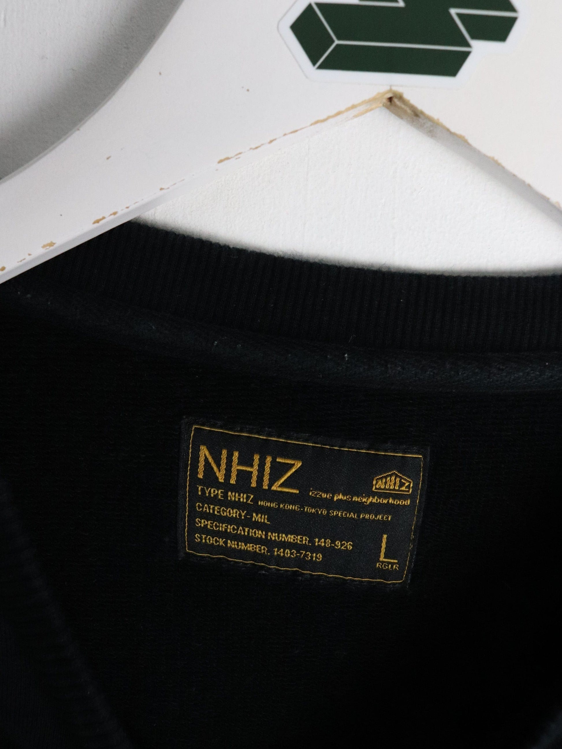 Other Sweatshirts & Hoodies NHIZ Neighbourhood x Izzue Sweatshirt Fits Mens Medium Black