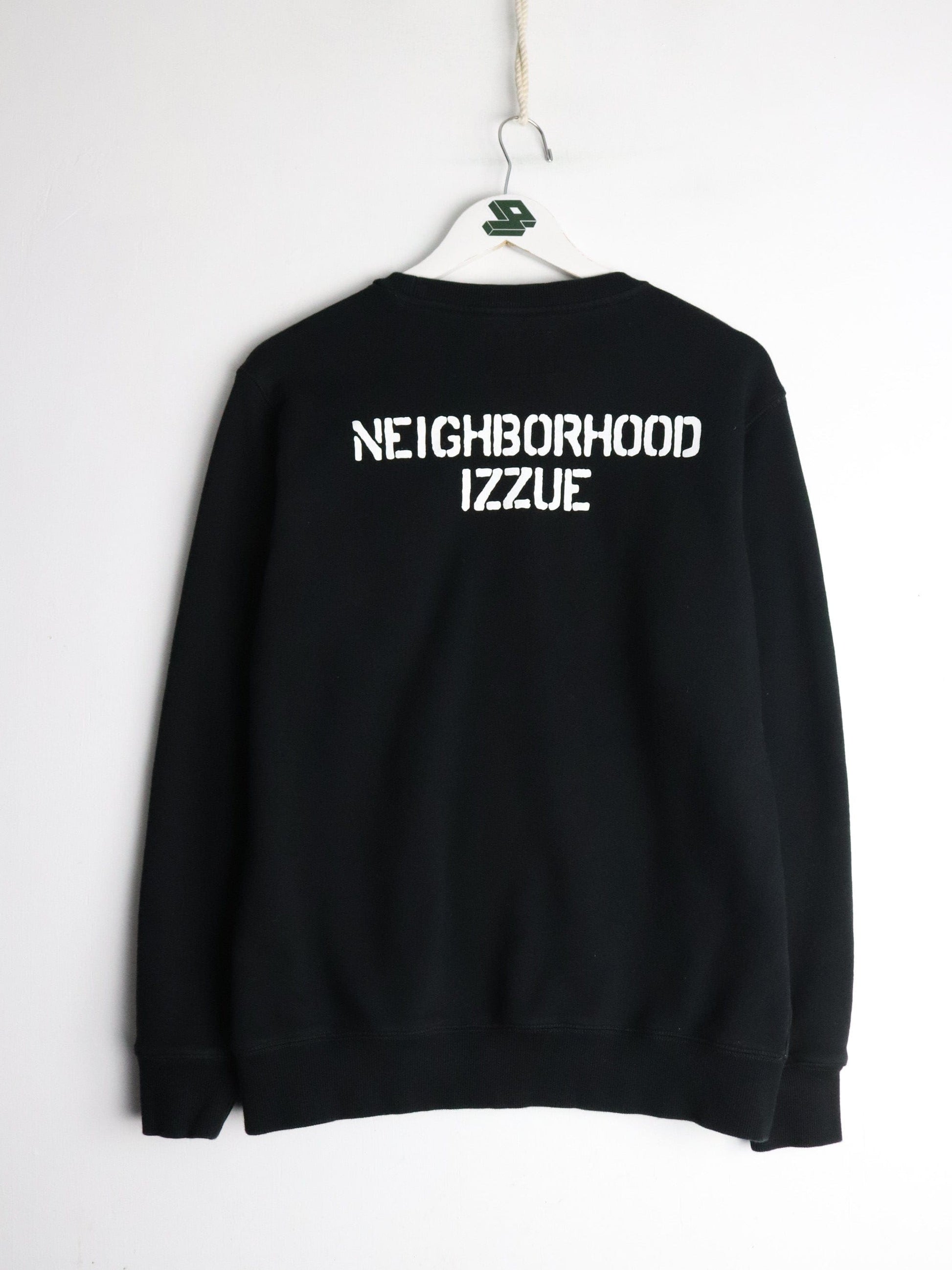 Other Sweatshirts & Hoodies NHIZ Neighbourhood x Izzue Sweatshirt Fits Mens Medium Black