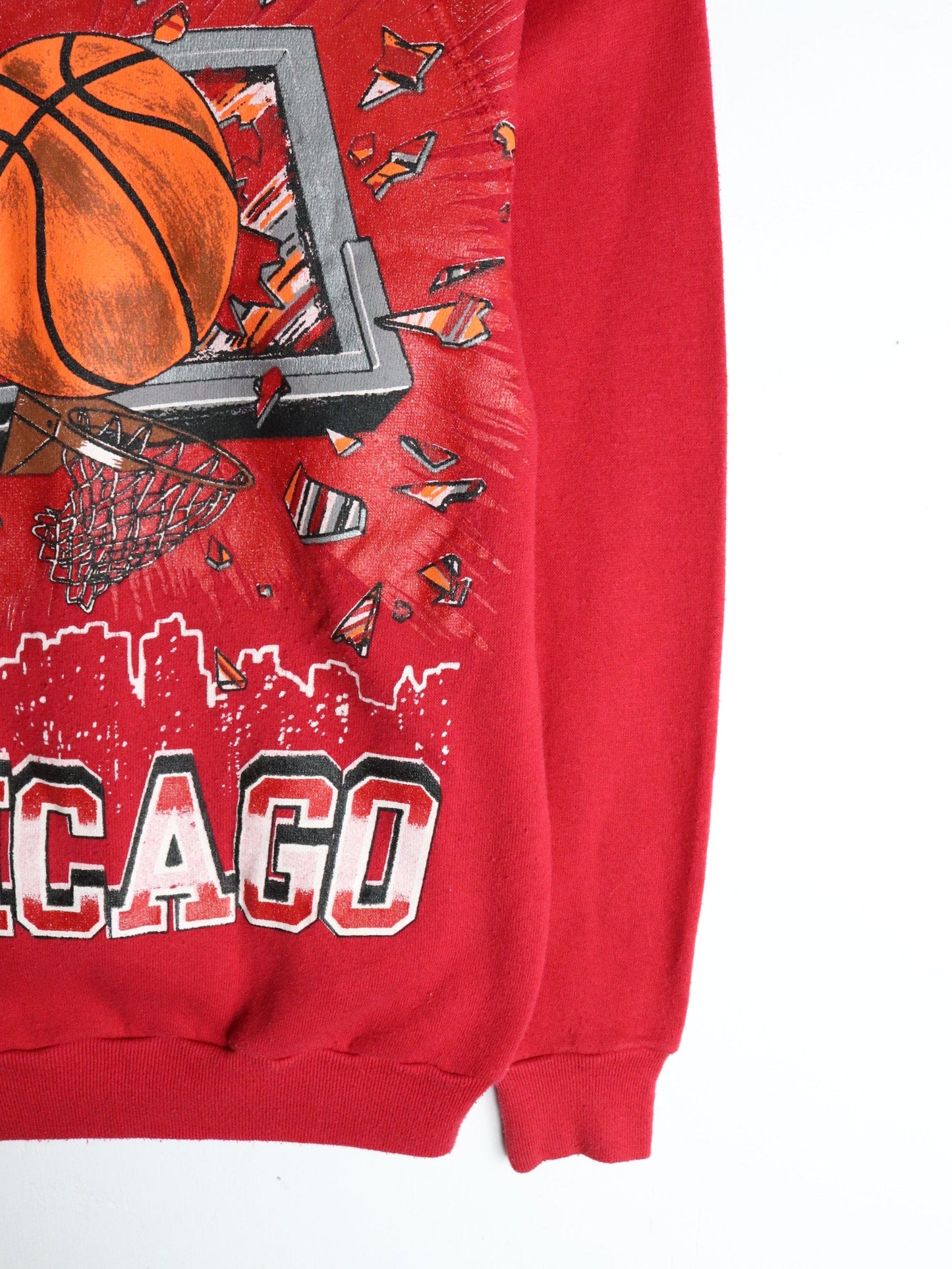 Other Sweatshirts & Hoodies Vintage Chicago Bulls Sweatshirt Youth XL Red 90s Basketball