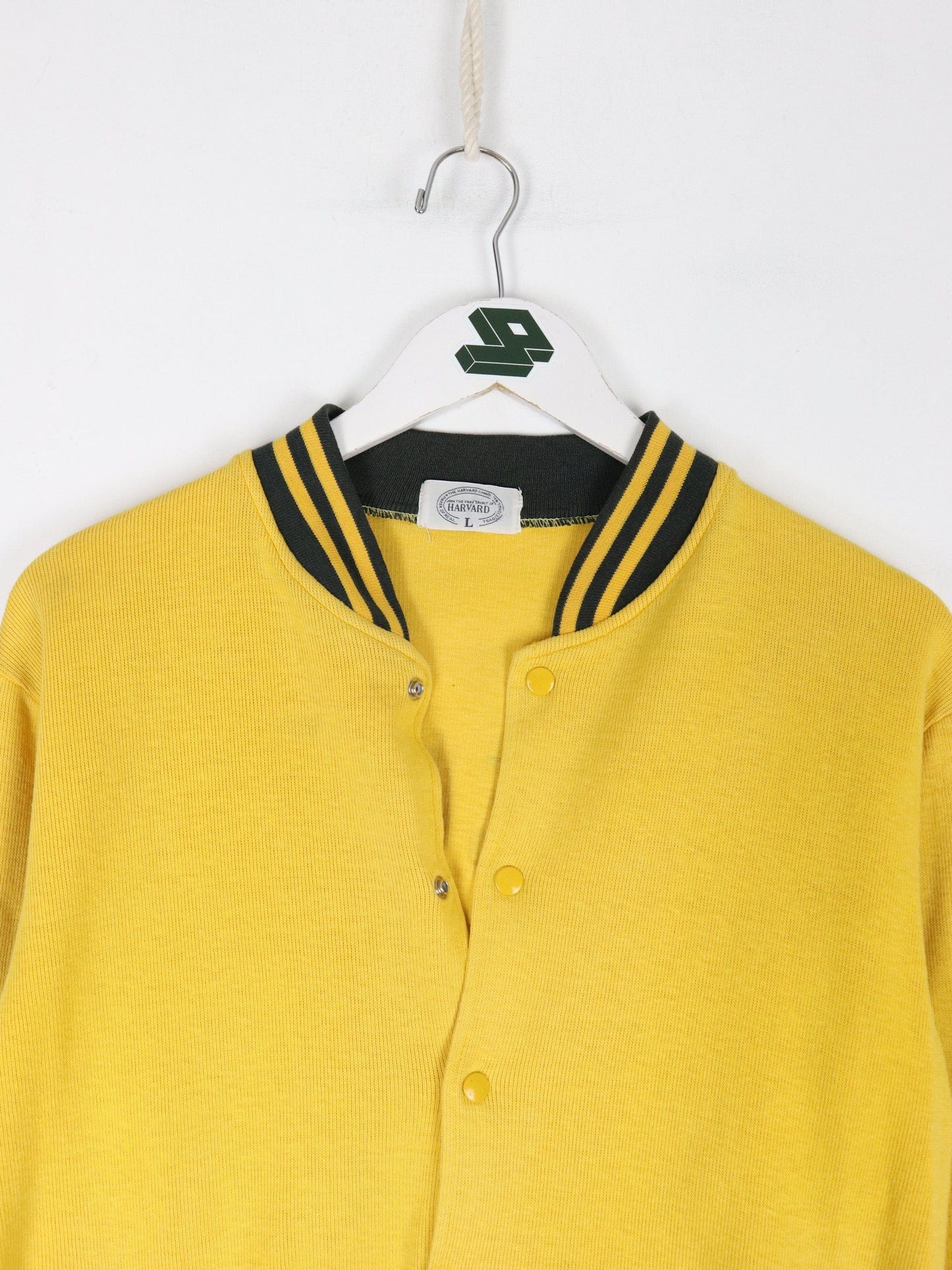 Other Sweatshirts & Hoodies Vintage Harvard Company Sweatshirt Youth Large Yellow Varsity Snap On