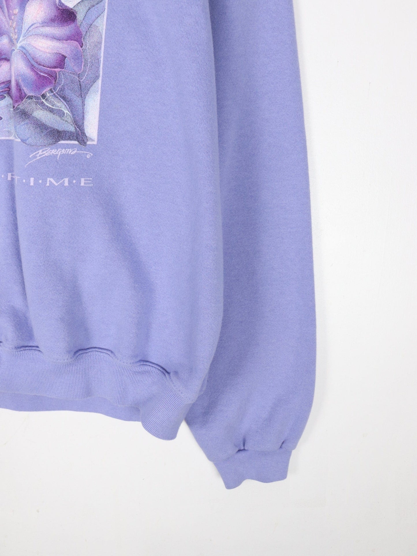 Other Sweatshirts & Hoodies Vintage Hummingbird Sweatshirt Mens Large Purple Collared 90s