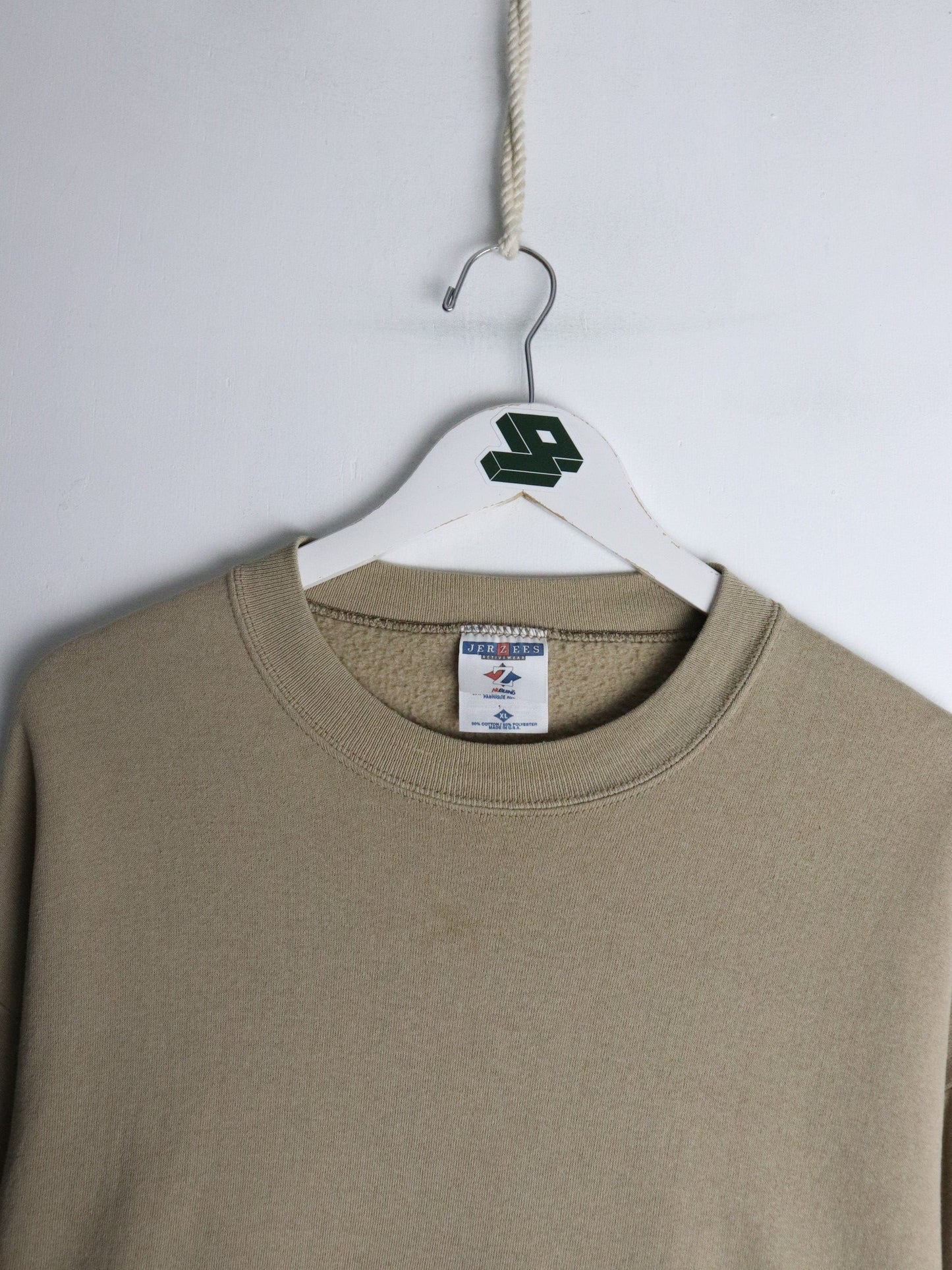 Other Sweatshirts & Hoodies Vintage Jerzees Sweatshirt Mens XL Beige Blank