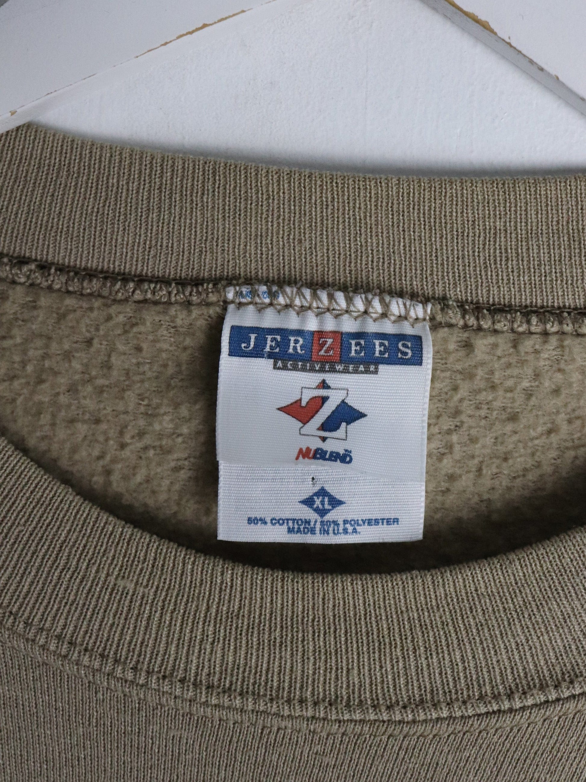 Other Sweatshirts & Hoodies Vintage Jerzees Sweatshirt Mens XL Beige Blank