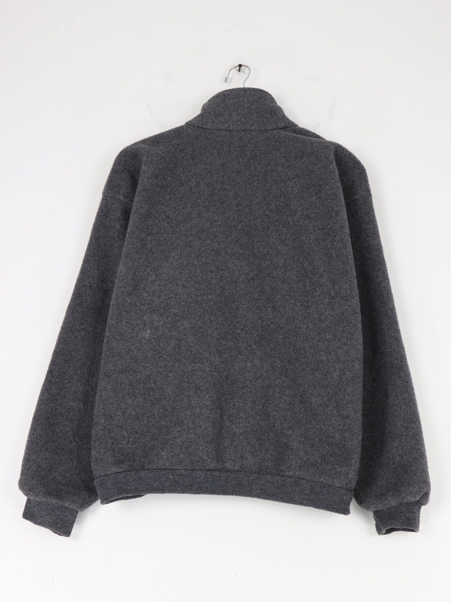 Other Sweatshirts & Hoodies Vintage Lands End Sweater Womens Medium Grey Fleece Sweater Zip Outdoors