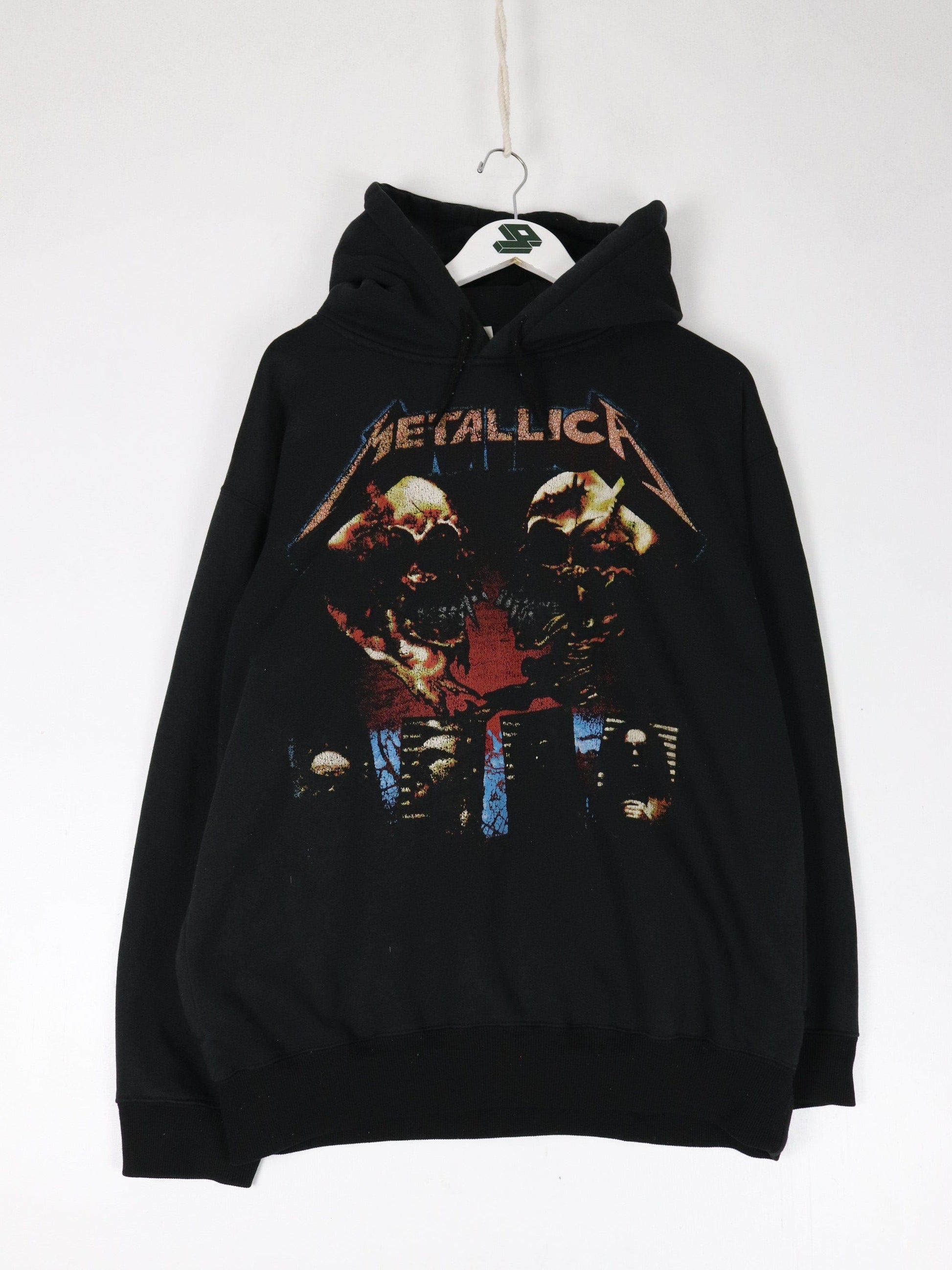 Other Sweatshirts & Hoodies Vintage Metallica Sweatshirt Mens XL Black Pushead Band Y2K Hoodie