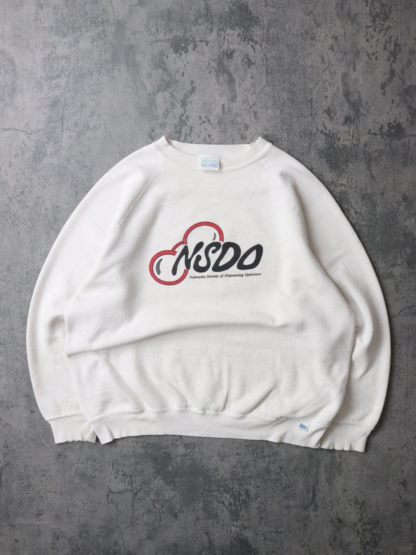 Other Sweatshirts & Hoodies Vintage Nebraska Society of Dispensing Opticians Sweatshirt Mens Large White 90s
