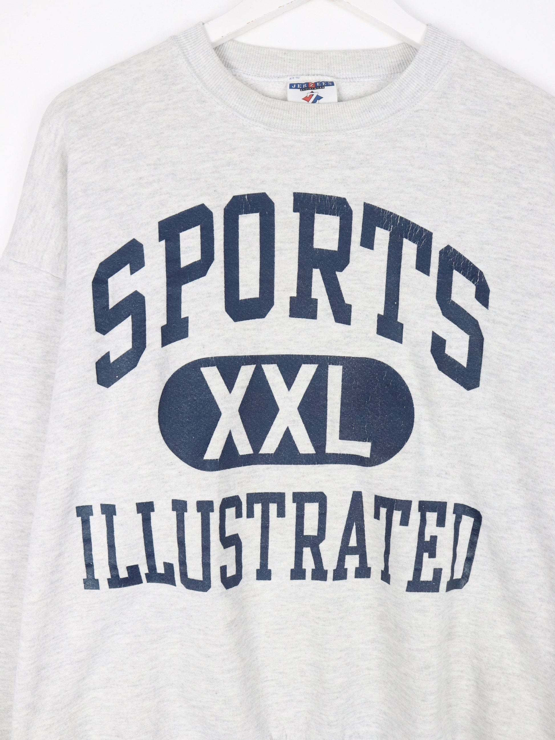 Other Sweatshirts & Hoodies Vintage Sports Illustrated Sweatshirt Fits Mens Large Grey Sweater