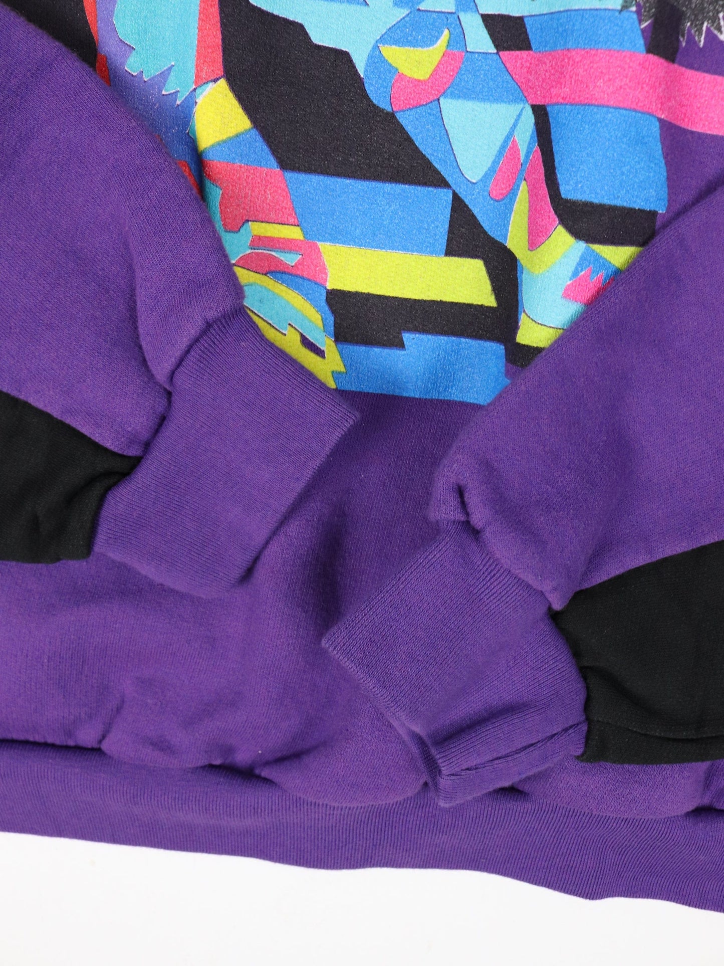 Other Sweatshirts & Hoodies Vintage Team Impact Sweatshirt Mens Small Purple Hockey 90s Geometric