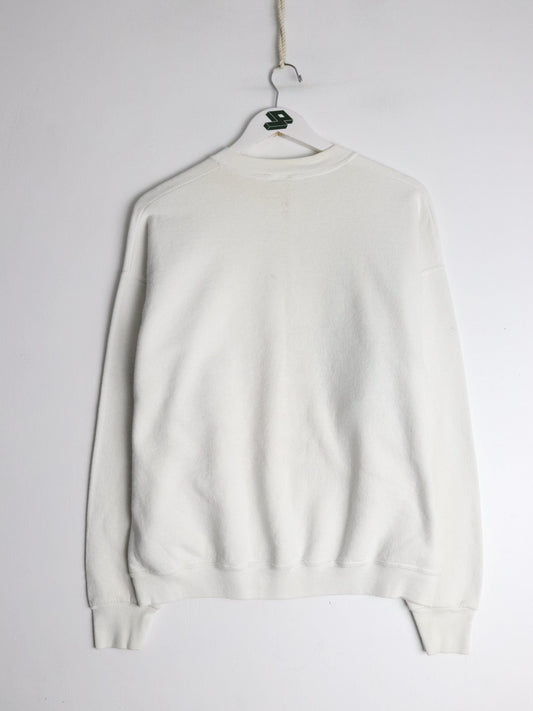 Other Sweatshirts & Hoodies Vintage U.S.A. Flag Sweatshirt Fits Mens Medium White 90s