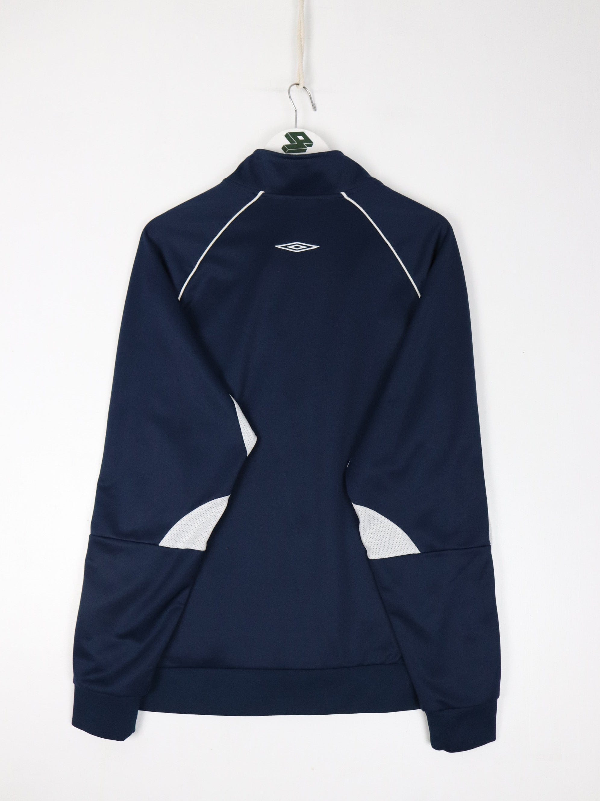 Vintage Umbro Track Jacket Mens Large Blue Athletic Full Zip