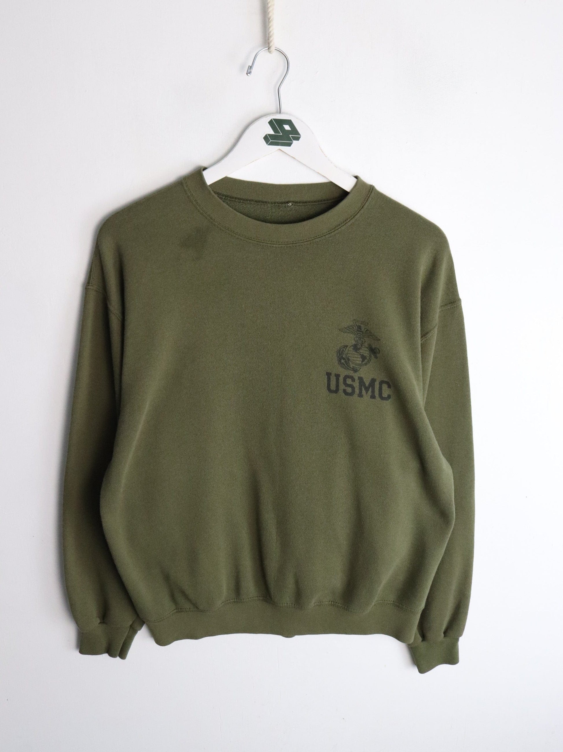 Other Sweatshirts & Hoodies Vintage USMC Sweatshirt Mens Medium Green