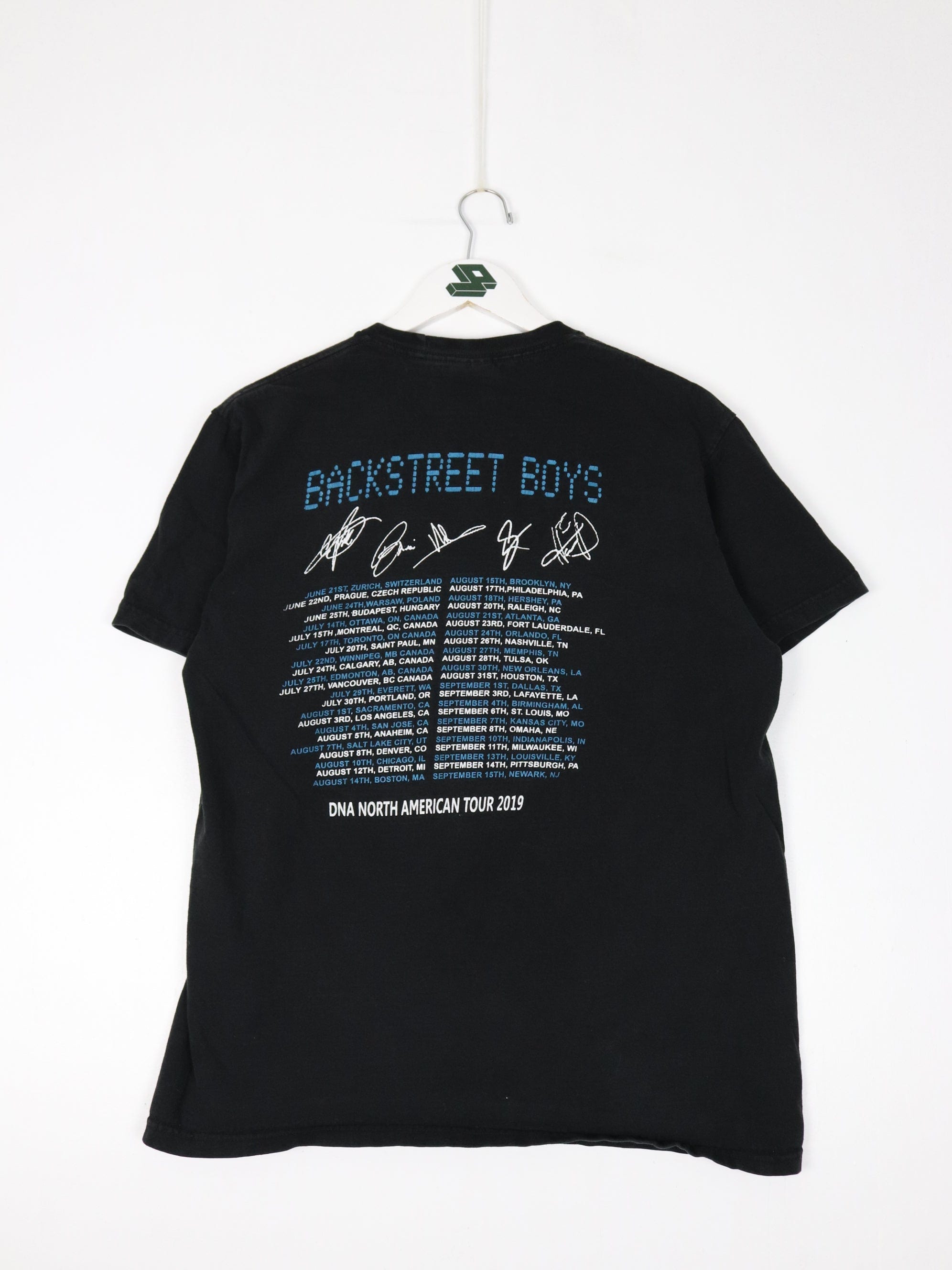 Backstreet Boys T Shirt Mens Medium Black 2019 Concert Tour