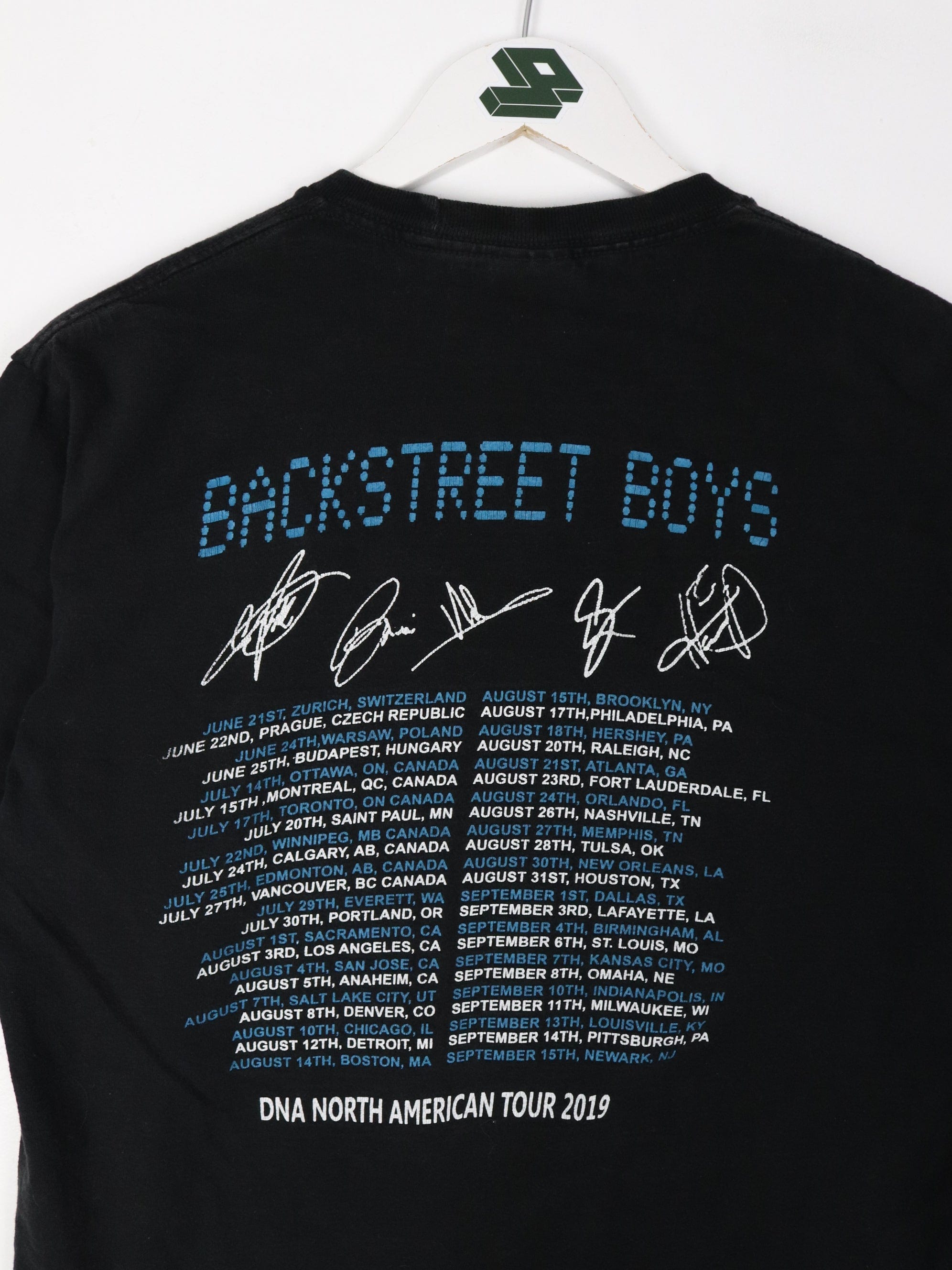 Backstreet Boys T Shirt Mens Medium Black 2019 Concert Tour