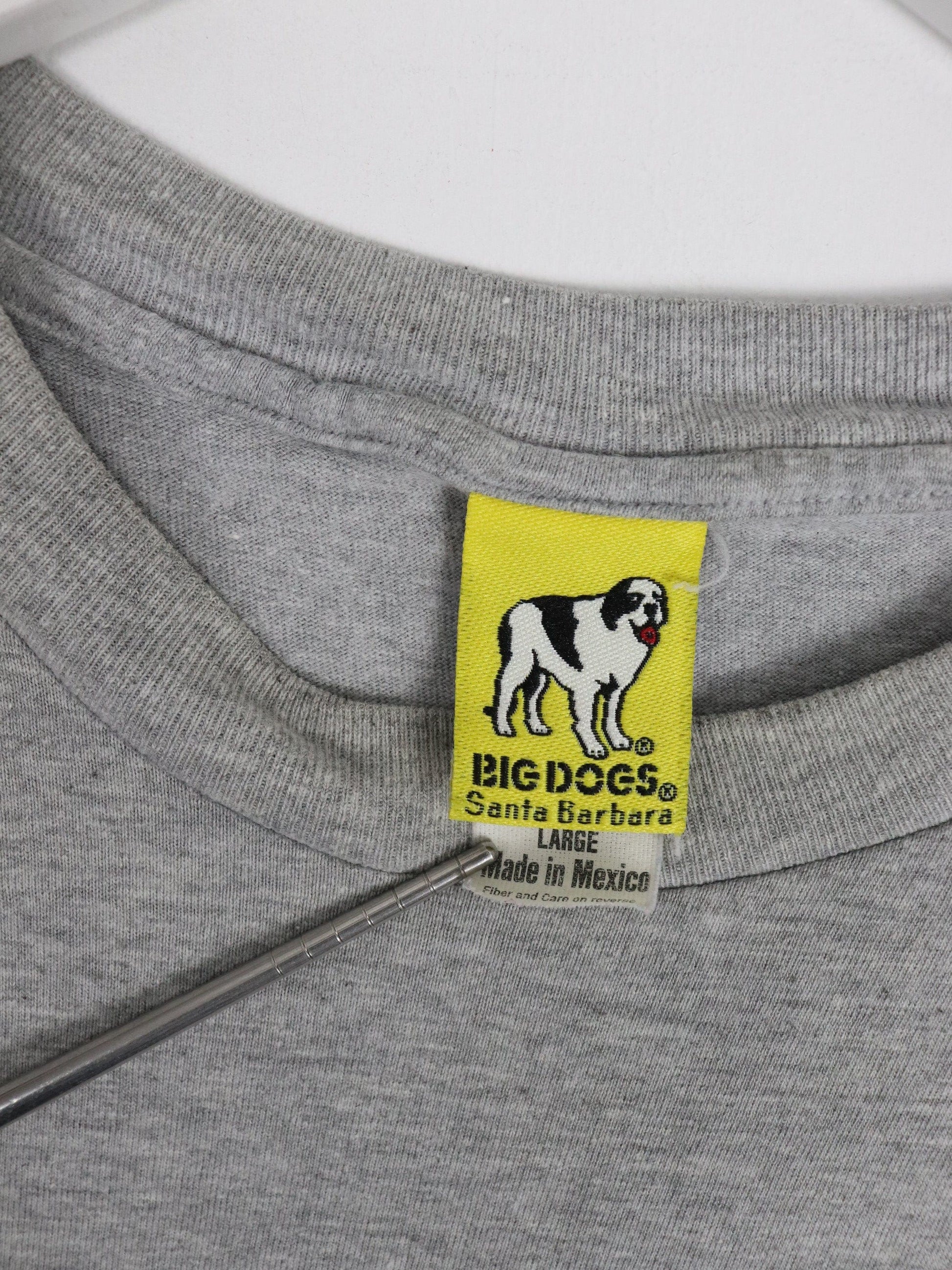 Other T-Shirts & Tank Tops Big Dogs T Shirt Mens Large Grey Soccer