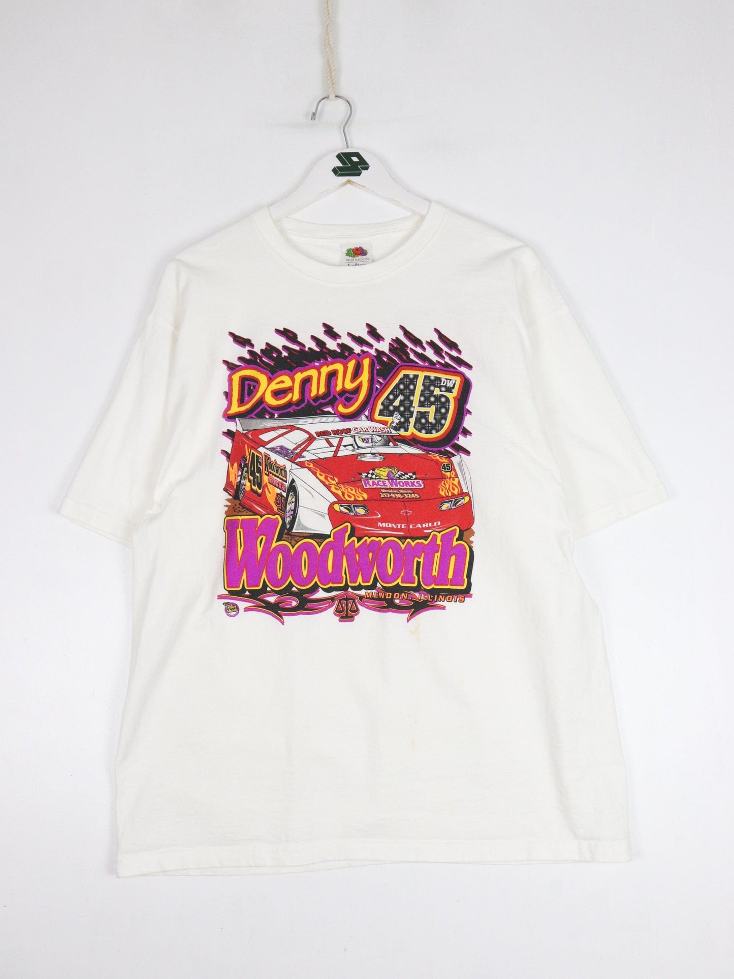 Other T-Shirts & Tank Tops Denny Woodworth Racing T Shirt Mens XL White