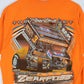 Other T-Shirts & Tank Tops Dirt Racing T Shirt Mens Large Orange Jonestown Jet