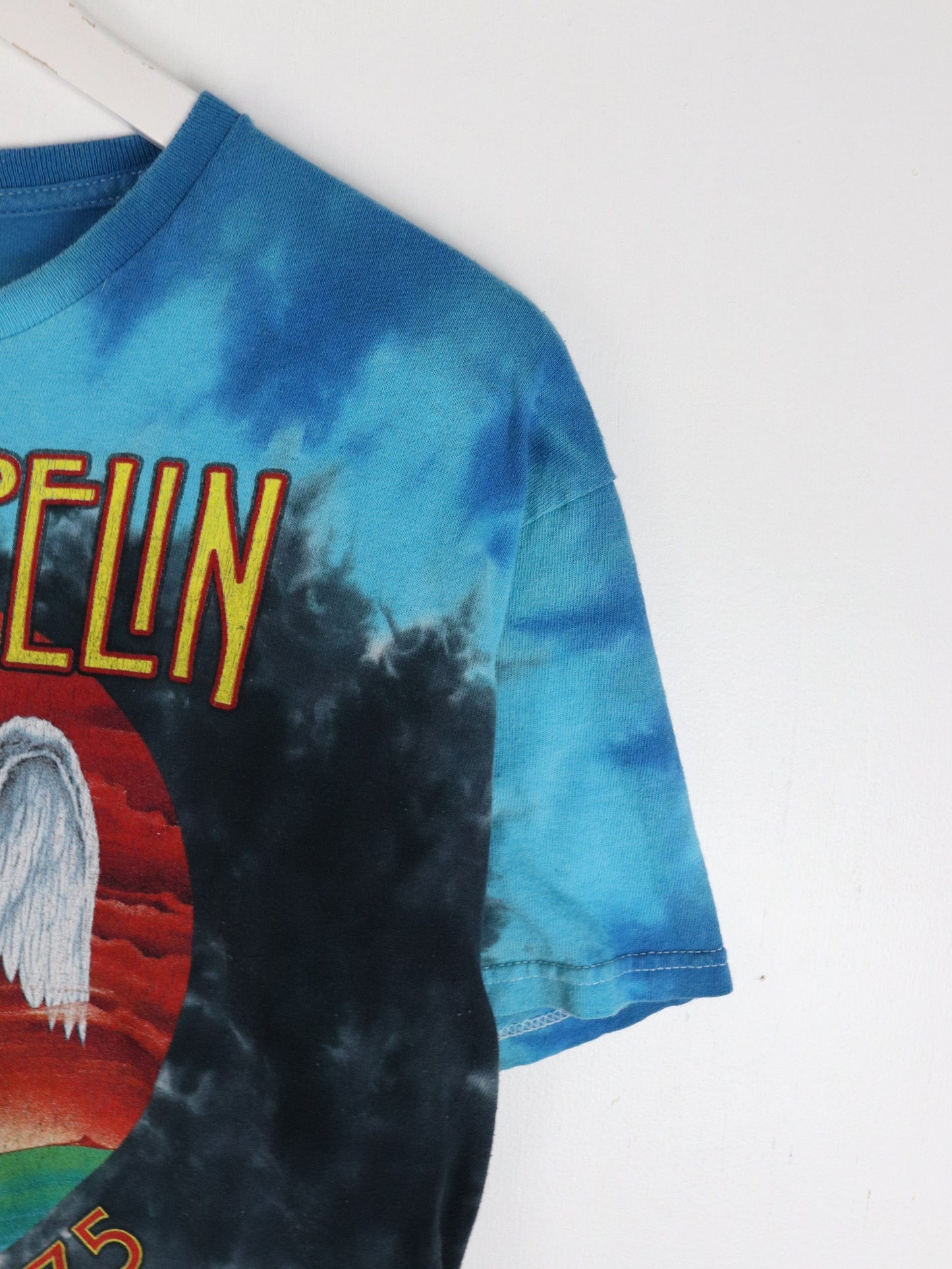 Other T-Shirts & Tank Tops Led Zeppelin T Shirt Mens Medium Blue Tie Dye