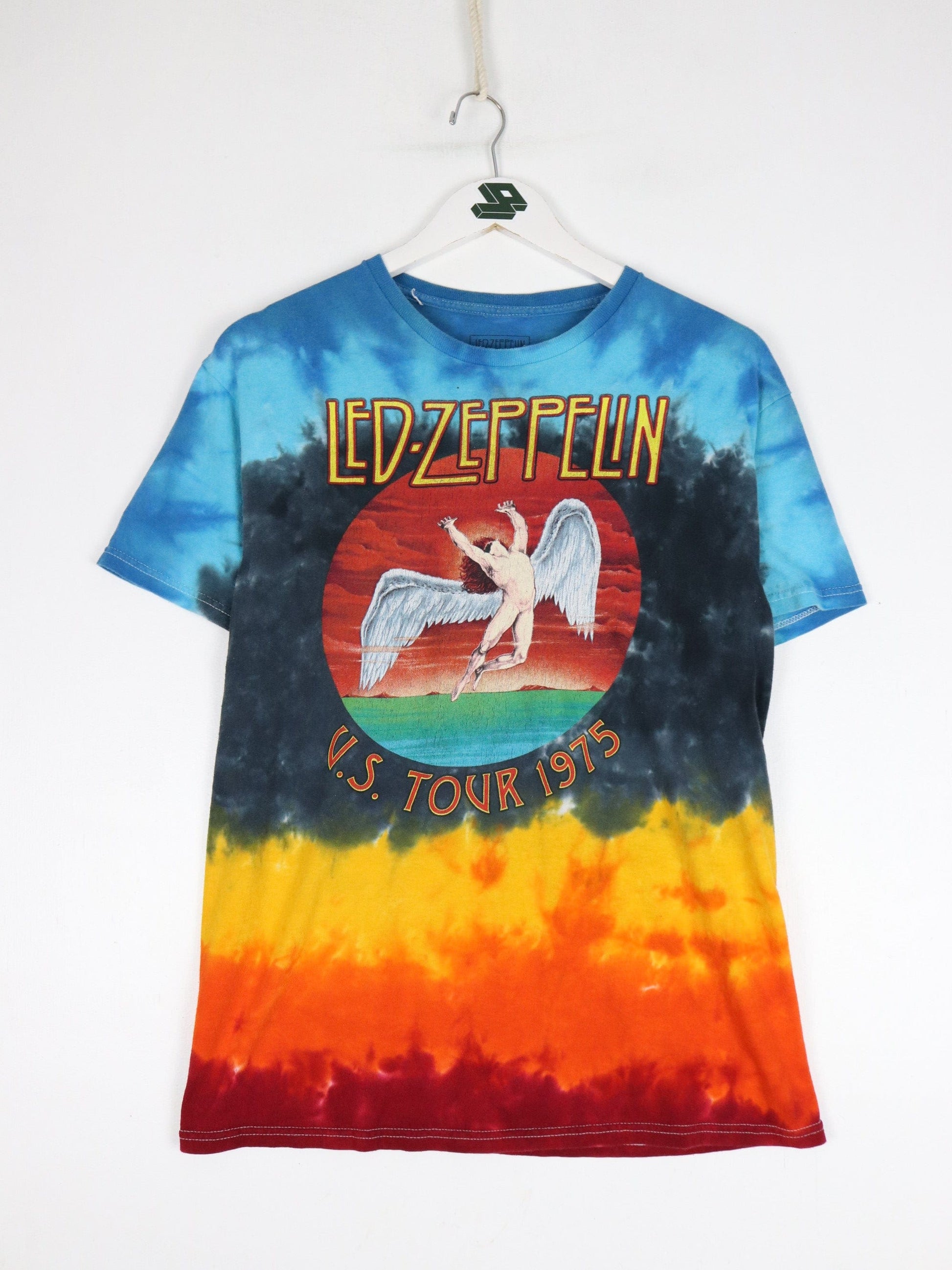 Other T-Shirts & Tank Tops Led Zeppelin T Shirt Mens Medium Blue Tie Dye