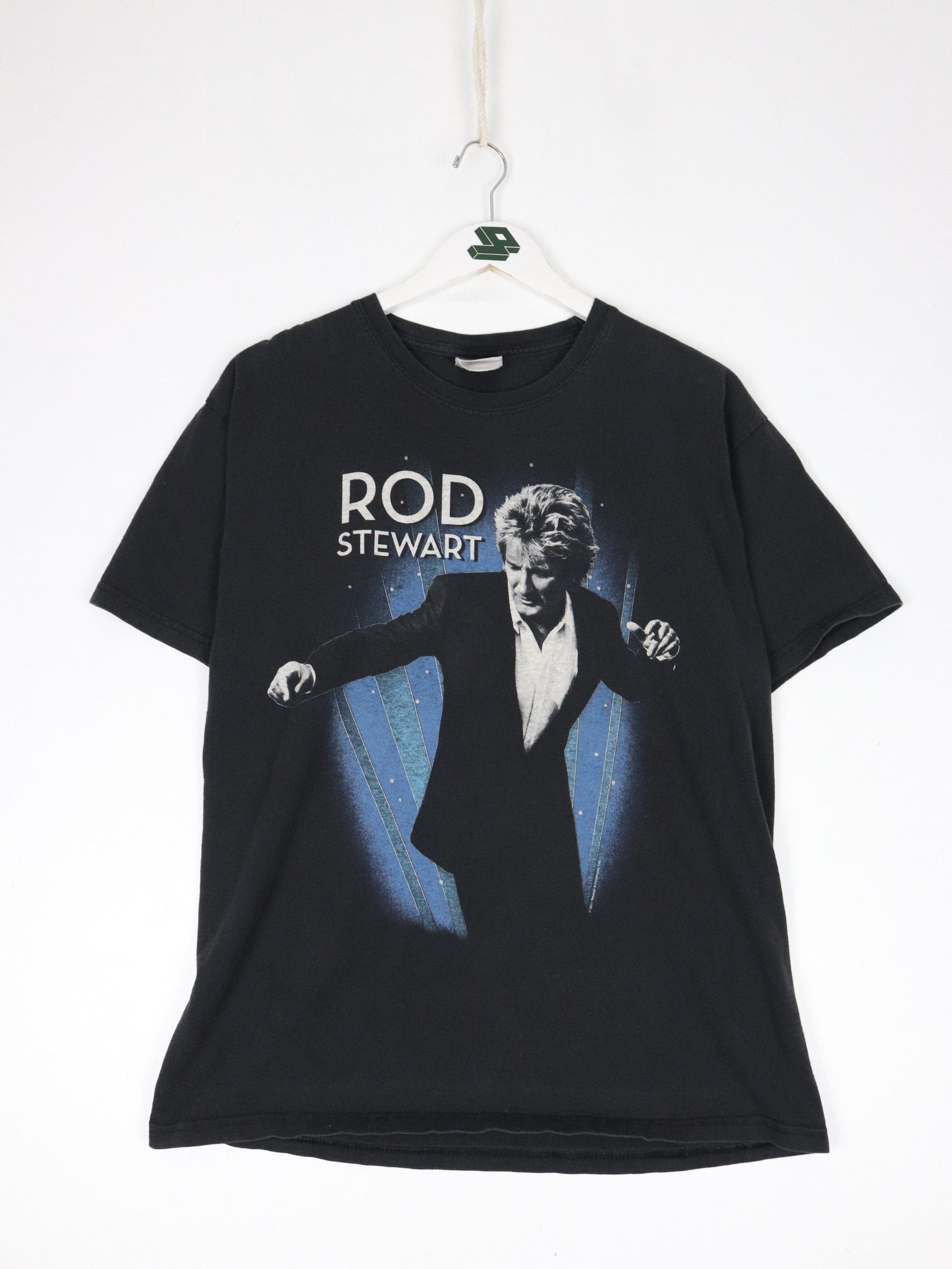 Other T-Shirts & Tank Tops Rod Stewart T Shirt Mens Large Black 2011 Heart & Soul Tour