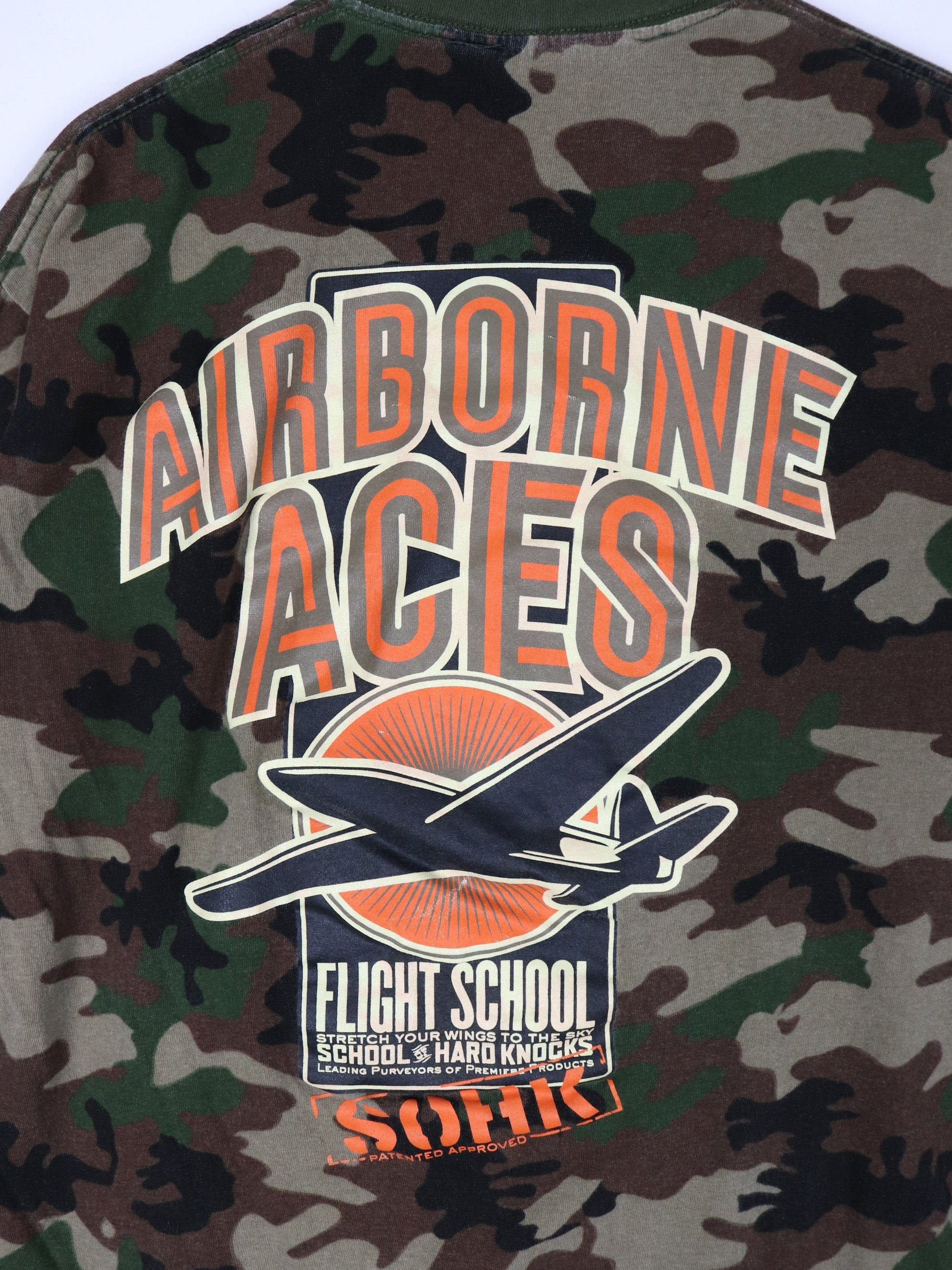 Other T-Shirts & Tank Tops School Of Hard Knocks T Shirt Mens XL Brown Camo Flight School