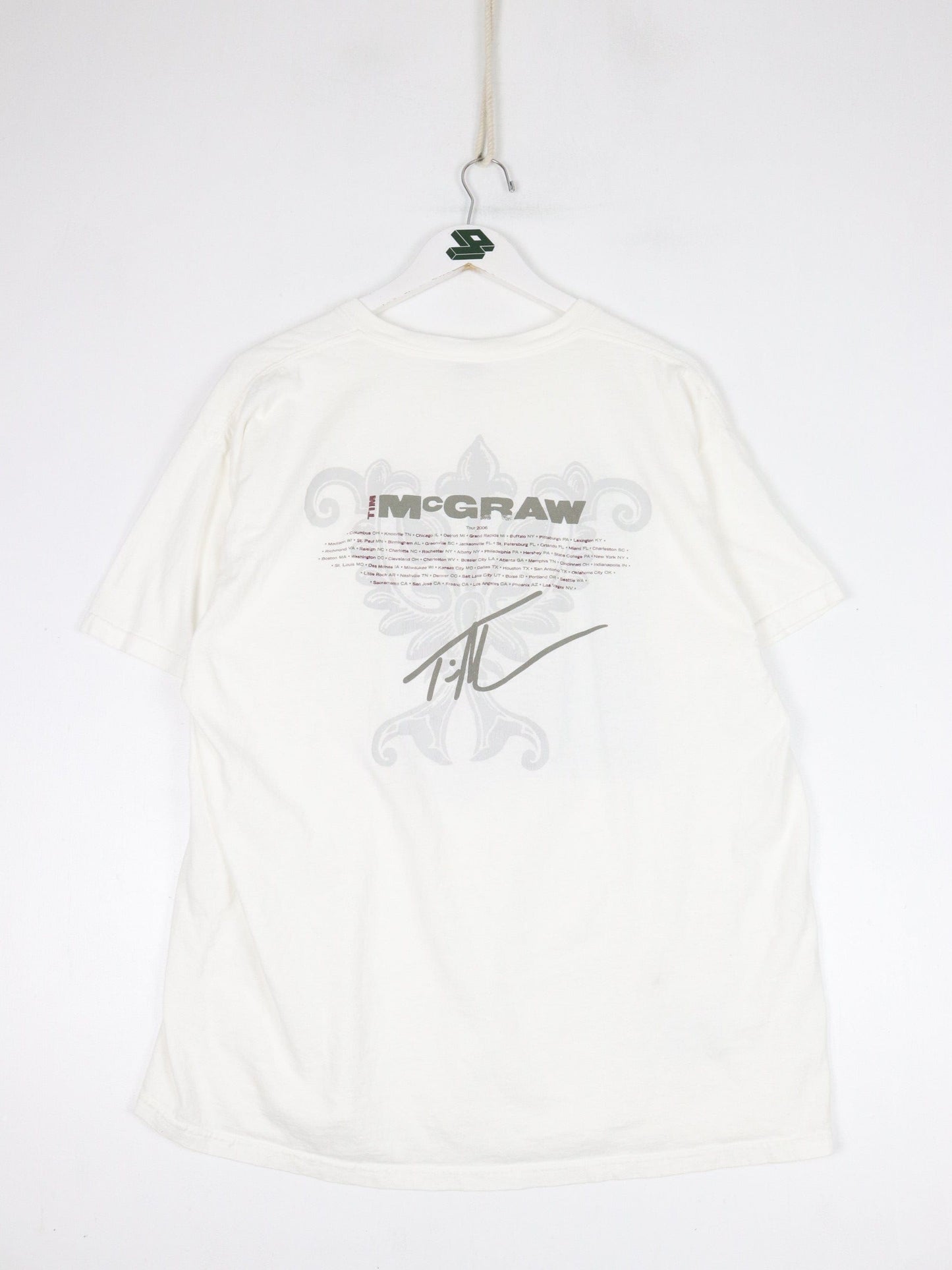 Other T-Shirts & Tank Tops Tim McGraw T Shirt Mens XL White Country Music Tour