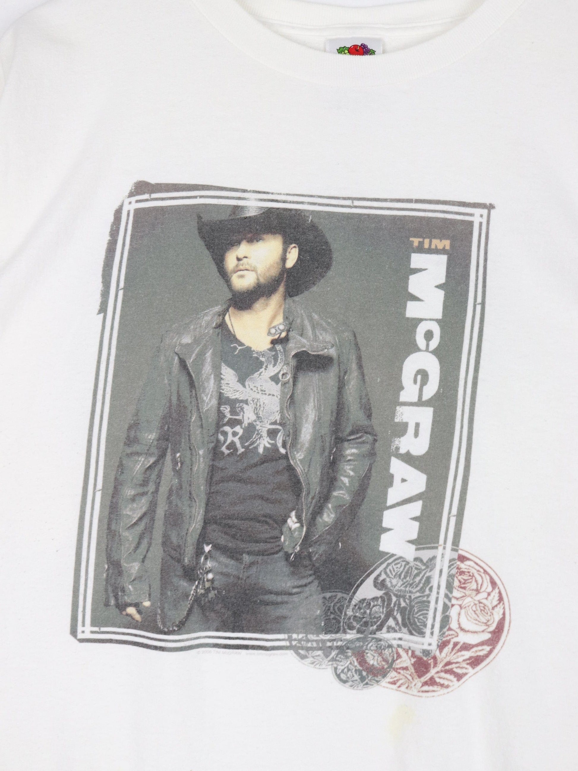 Other T-Shirts & Tank Tops Tim McGraw T Shirt Mens XL White Country Music Tour