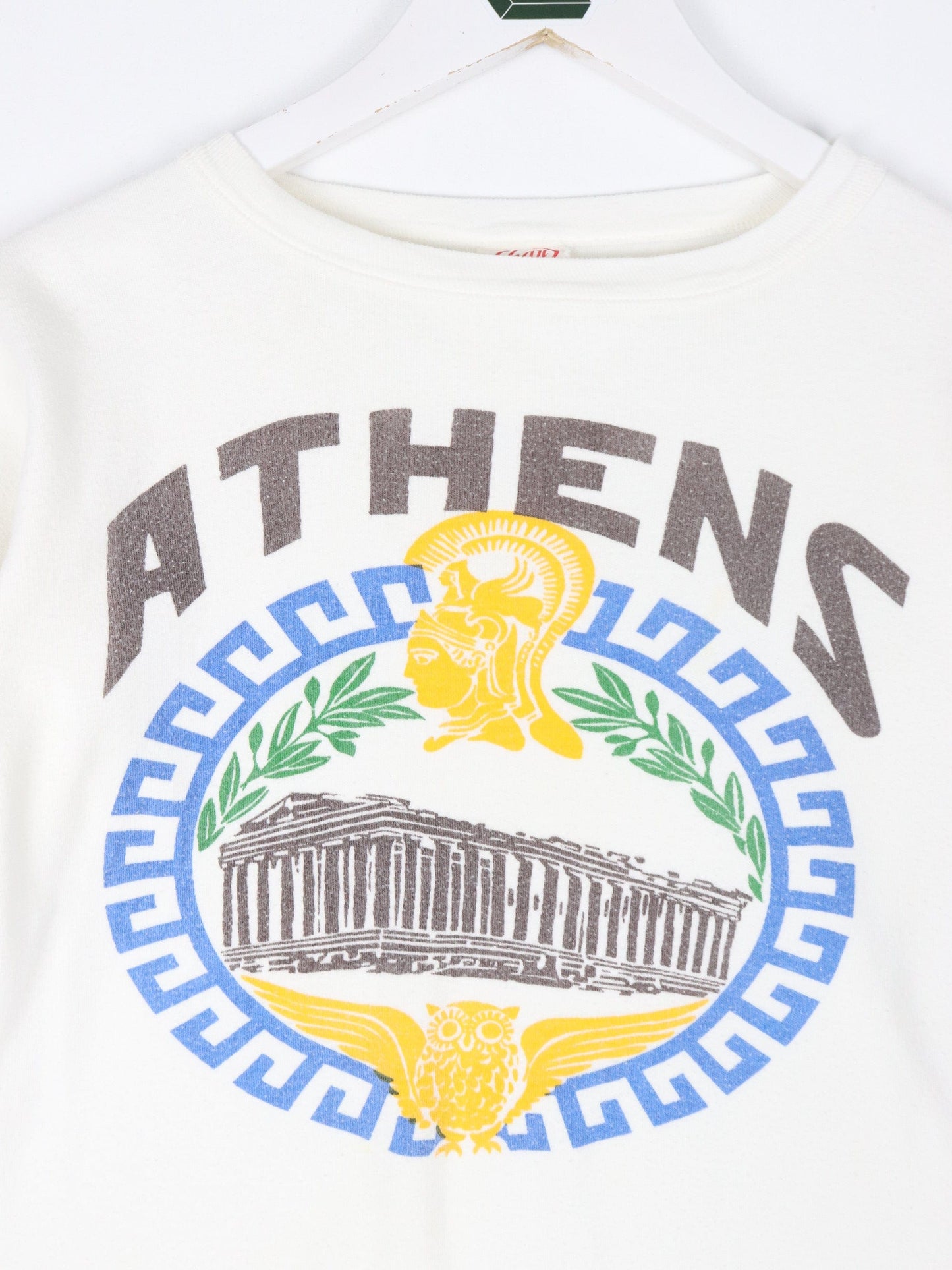 Other T-Shirts & Tank Tops Vintage Athens T Shirt Youth 8 Small White 70s 80s