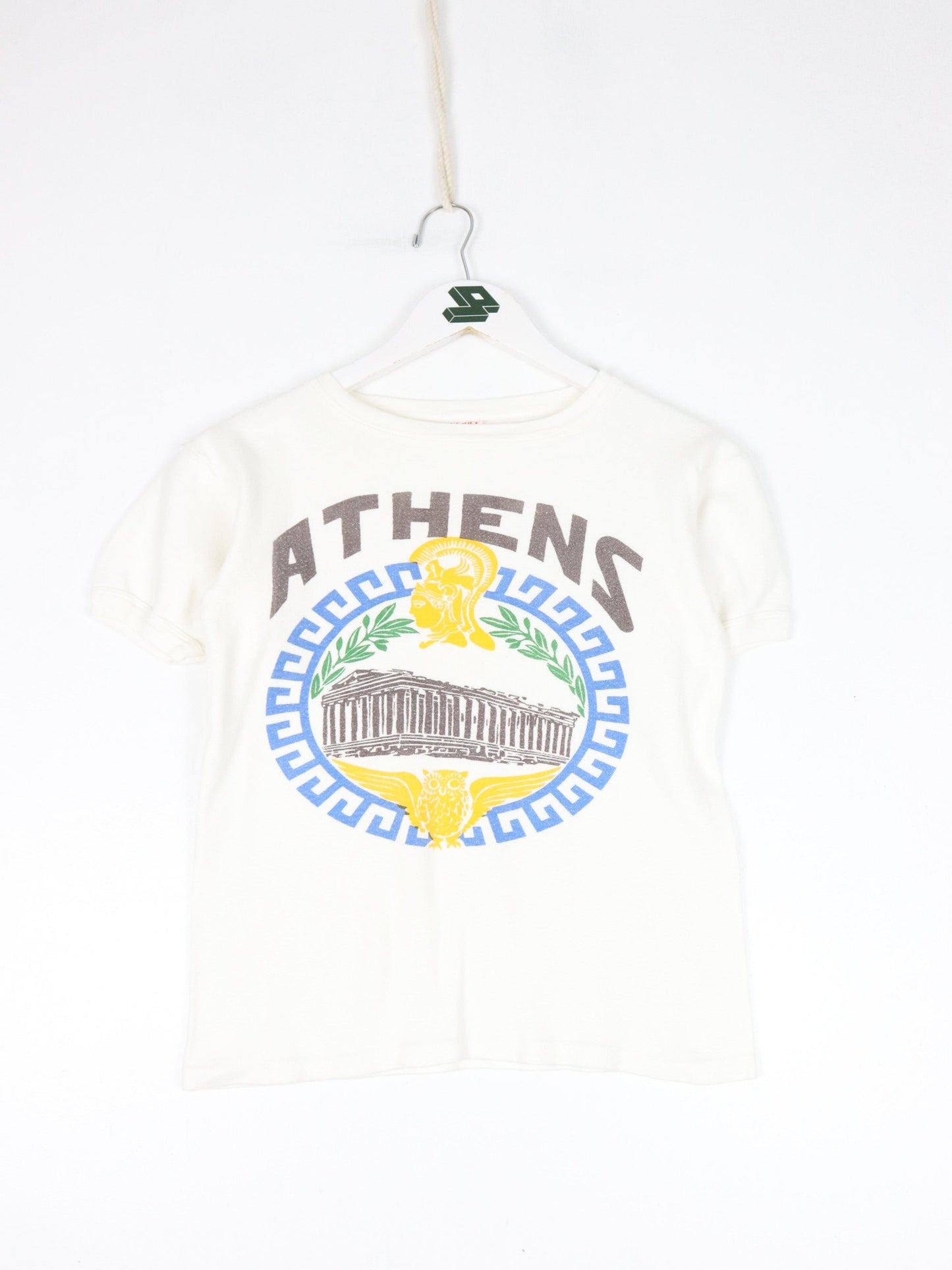 Other T-Shirts & Tank Tops Vintage Athens T Shirt Youth 8 Small White 70s 80s