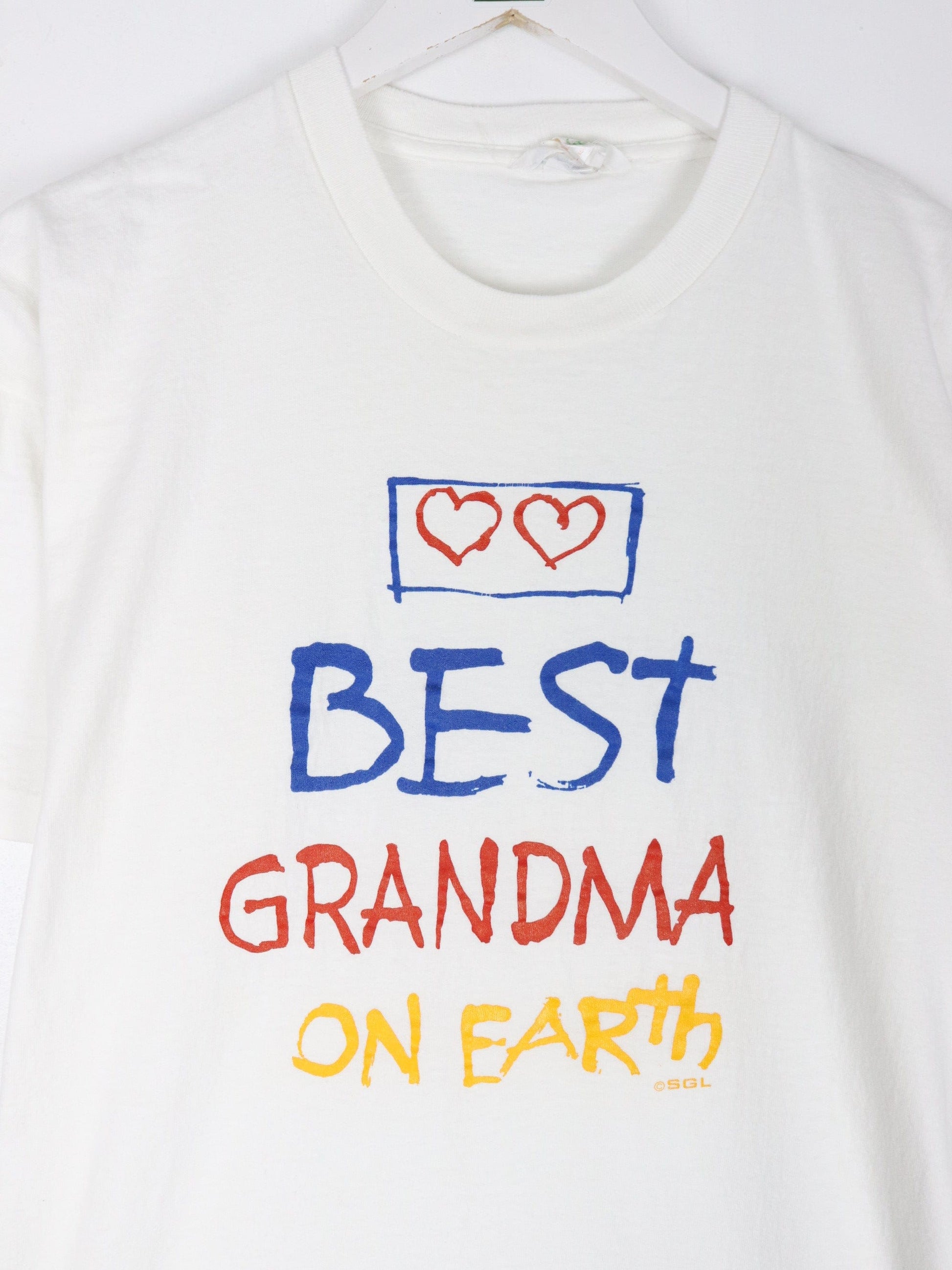 Other T-Shirts & Tank Tops Vintage Best Grandpa T Shirt Mens XL White 90s