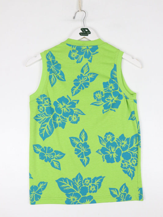 Other T-Shirts & Tank Tops Vintage Beverly Hills Blues Tank Top Womens Small Green Floral