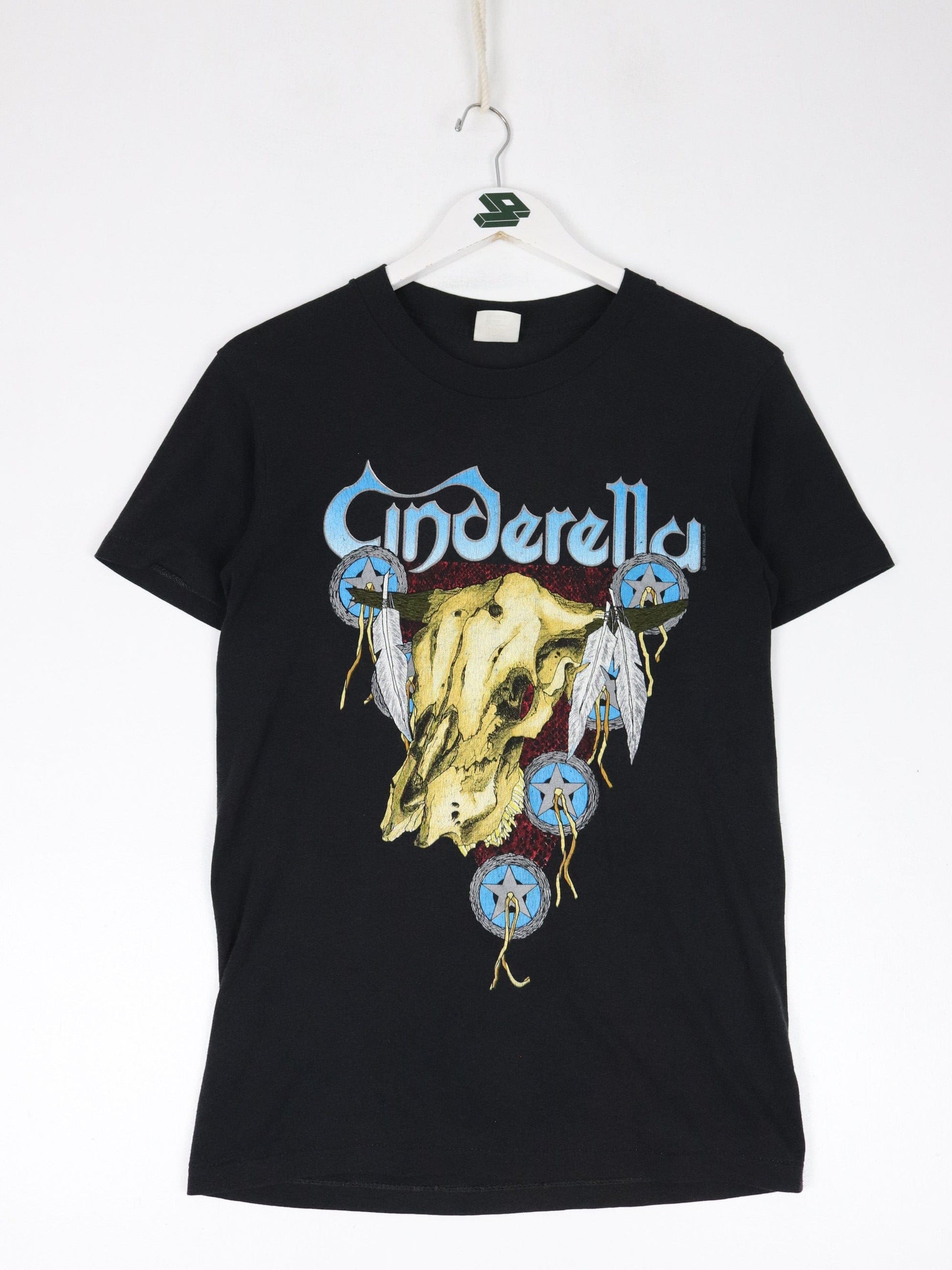 Other T-Shirts & Tank Tops Vintage Cinderella T Shirt Fits Mens Small Black 1988 Long Cold Winter Band Tour