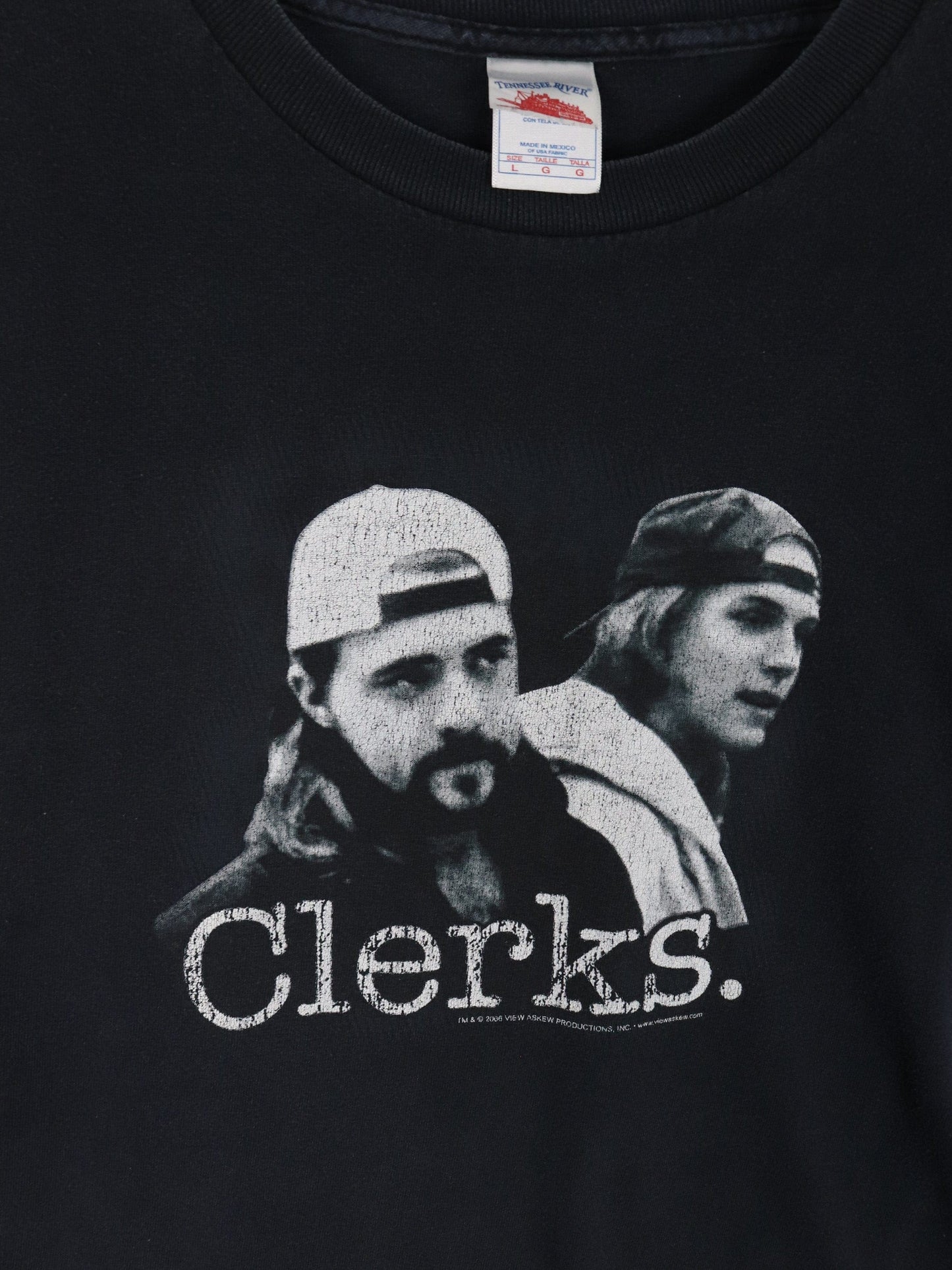 Other T-Shirts & Tank Tops Vintage Clerks T Shirt Mens Large Black Movie Promo 2006