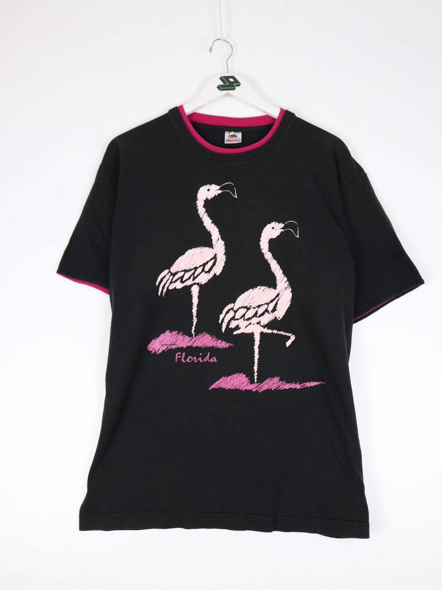 Other T-Shirts & Tank Tops Vintage Florida T Shirt Mens XL Black Flamingo 90s USA