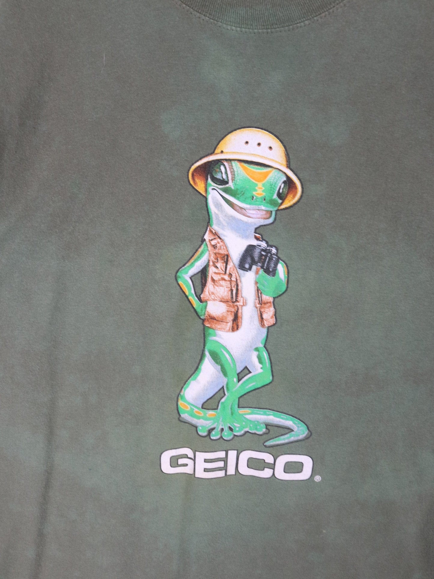 Other T-Shirts & Tank Tops Vintage Geico T Shirt Mens XL Green Promo