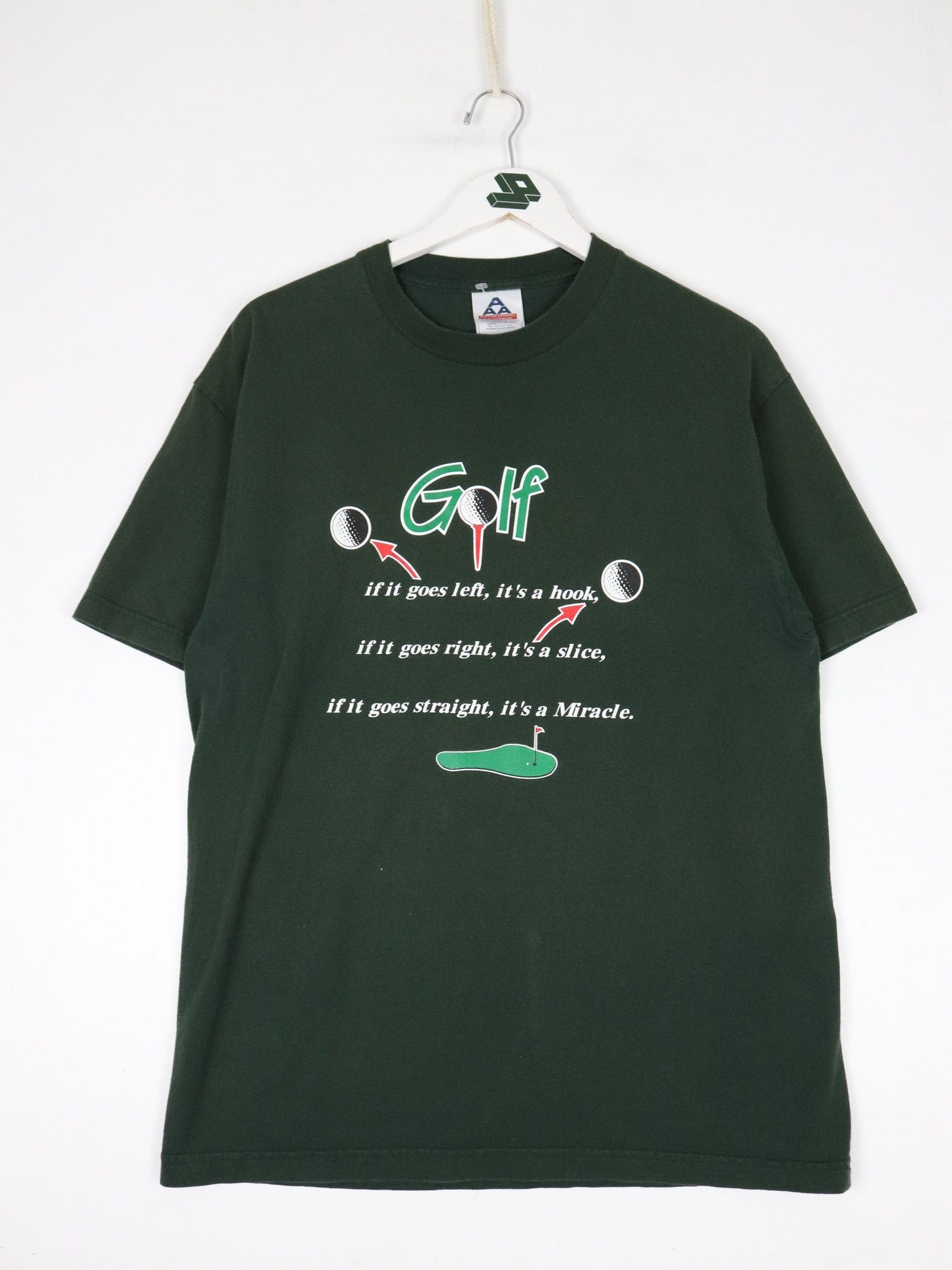 Other T-Shirts & Tank Tops Vintage Golf T Shirt Mens Large Green Funny