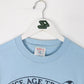 Other T-Shirts & Tank Tops Vintage Ice Age Trail T Shirt Fits Mens Medium Blue Long Sleeve Running 80s