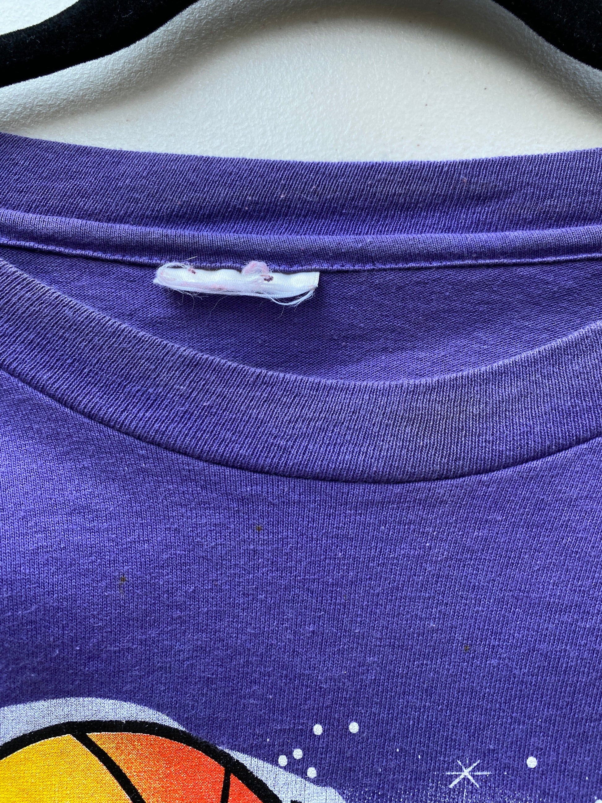 Other T Shirts & Tank Tops Vintage Mighty Mouse T Shirt Mens Large Purple