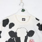 Other T-Shirts & Tank Tops Vintage Mootivated To Learn T Shirt Mens XL White Cow All Over Print 90s