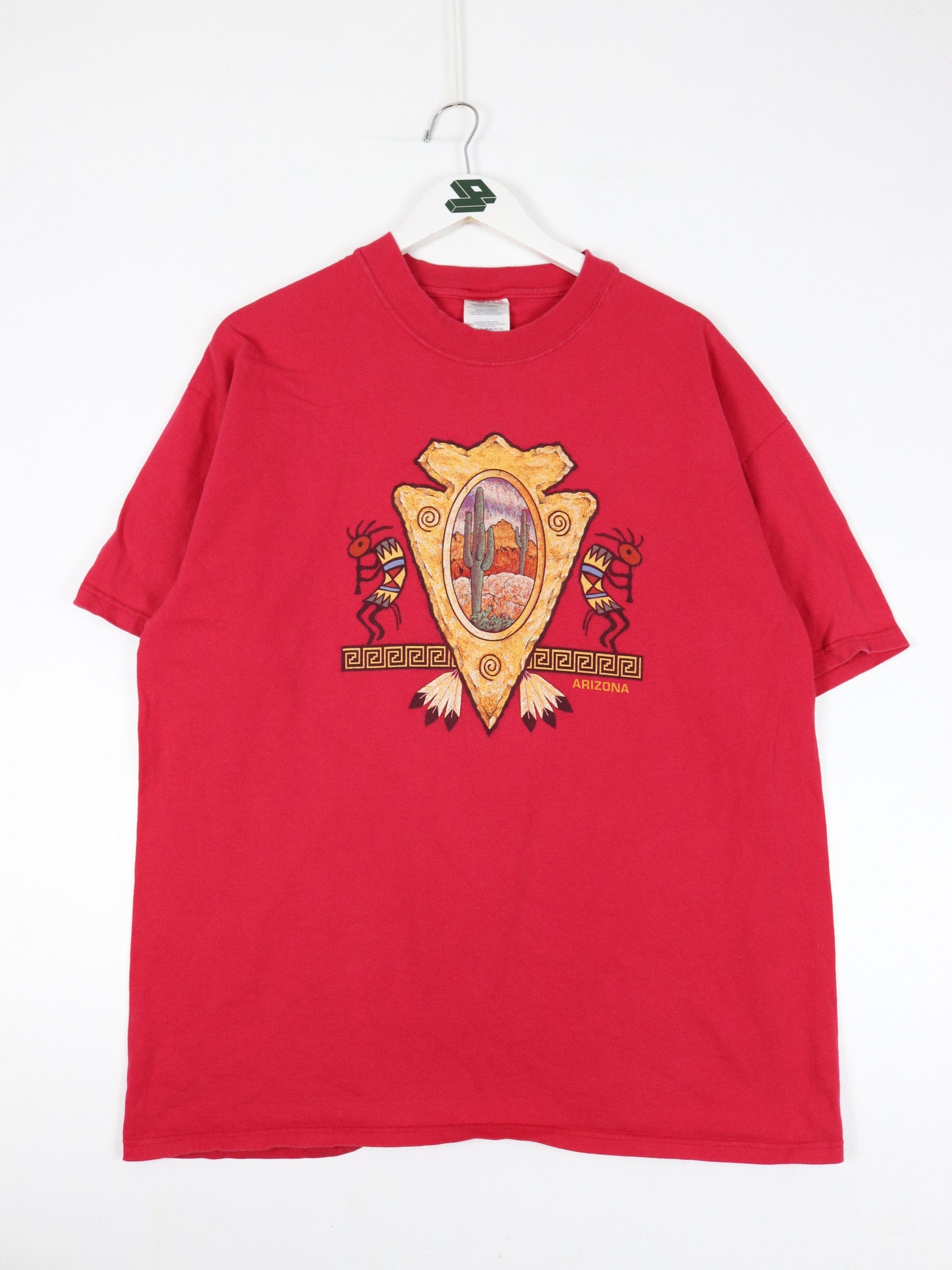 Vintage Native T Shirt Mens XL Arizona Art Hanes Beefy – Proper