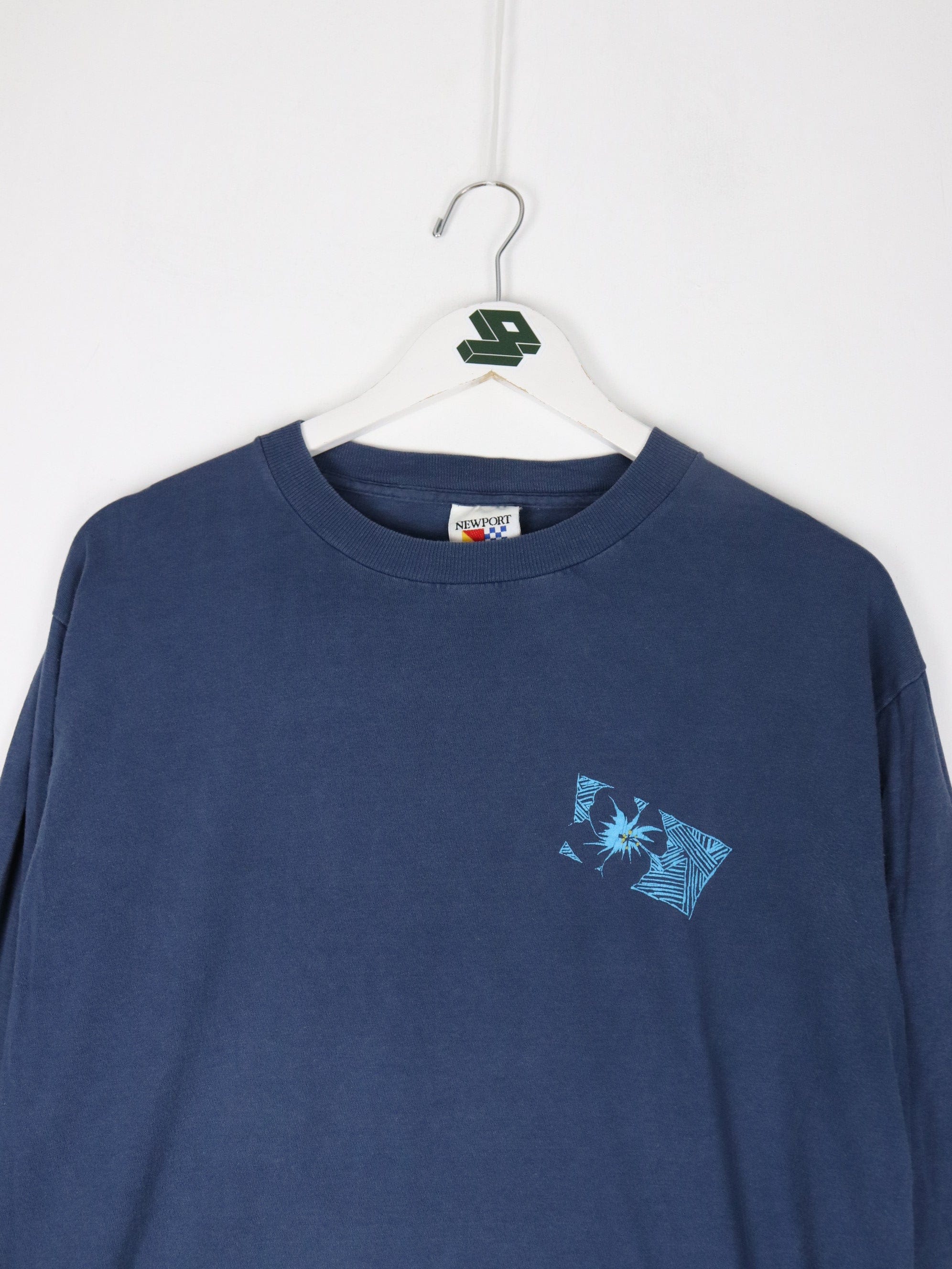 newport blue shirts vintage