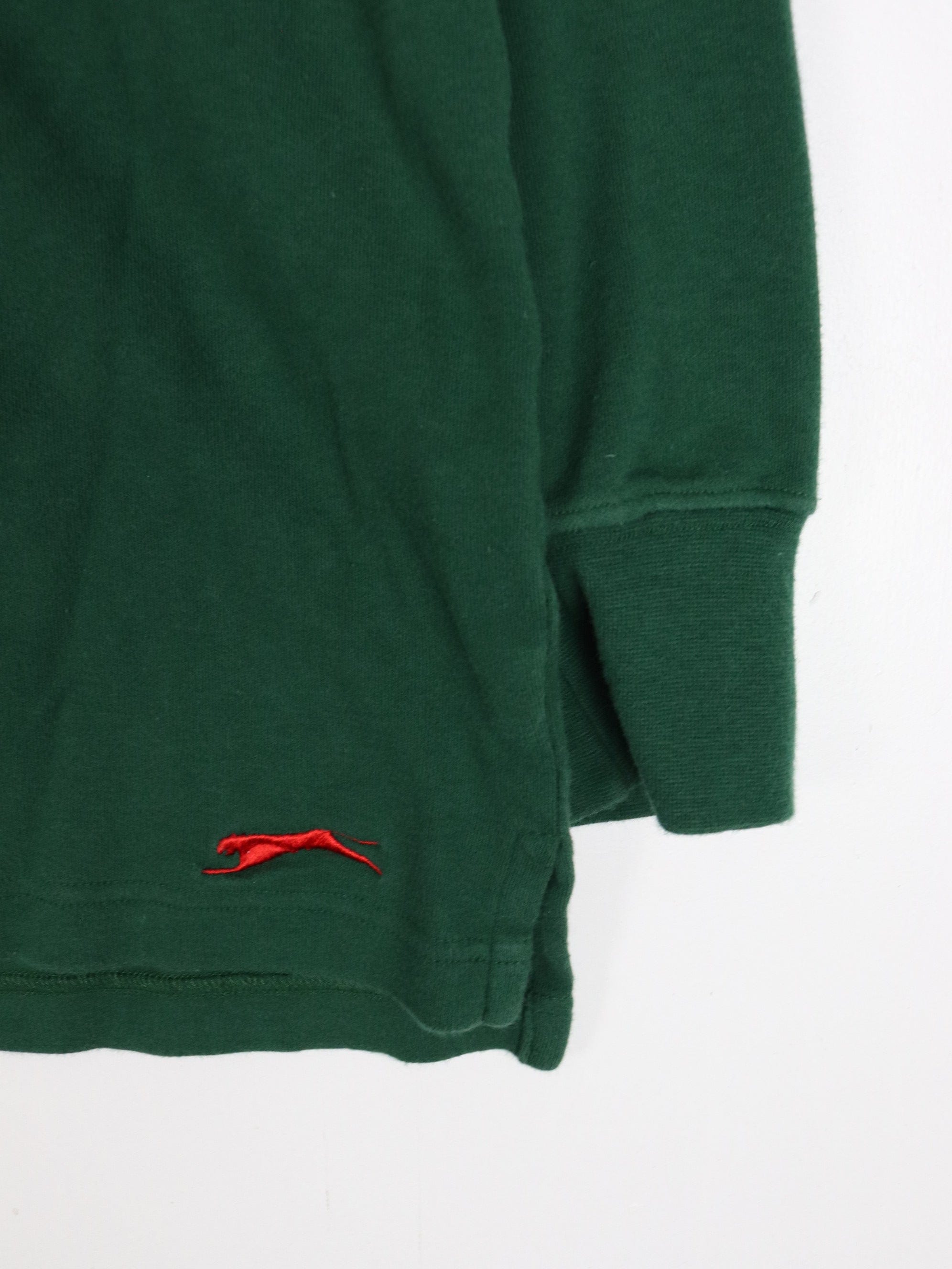 Vintage Oakmont T Shirt Mens Large Green Turtleneck Long Sleeve