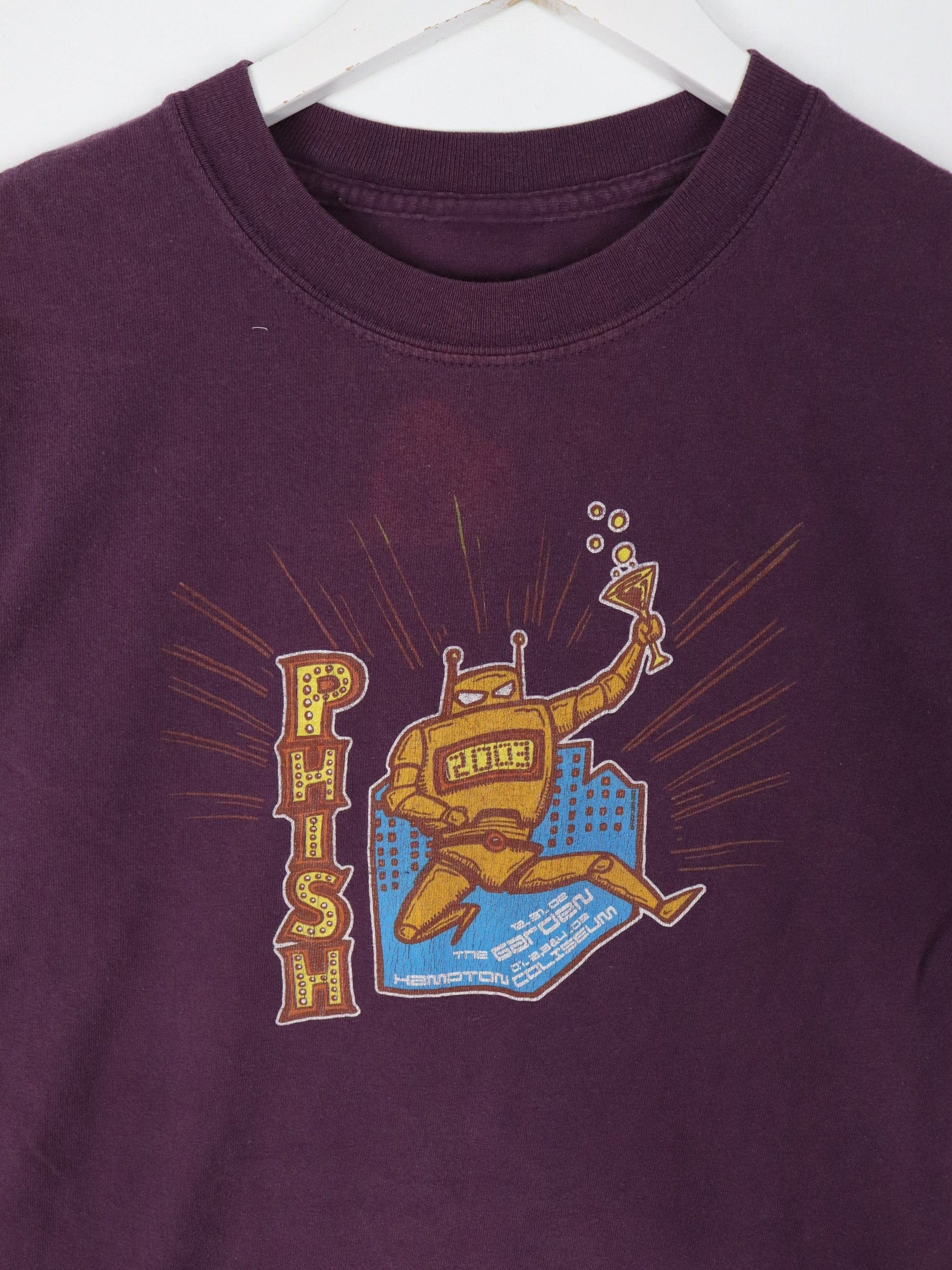 Other T-Shirts & Tank Tops Vintage Phish T Shirt Mens Small Purple 2003 Band Tour
