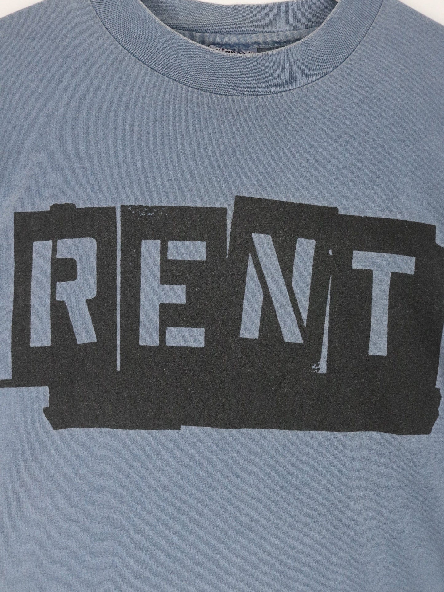 Other T-Shirts & Tank Tops Vintage Rent Musical T Shirt Mens Medium Blue 90s Theatre Promo